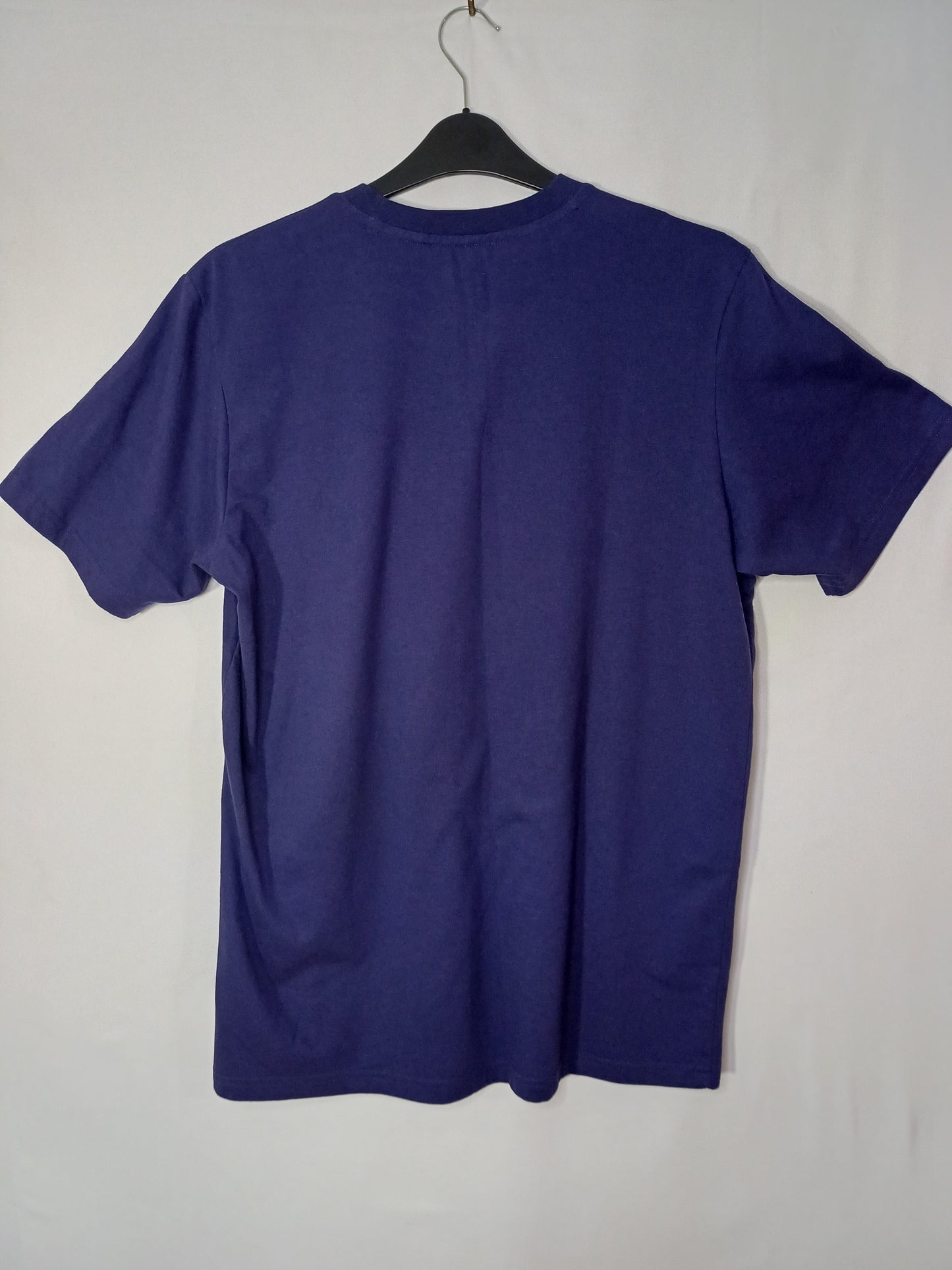 England Navy Blue T-Shirt Large 21" PTP - Very Good Condition