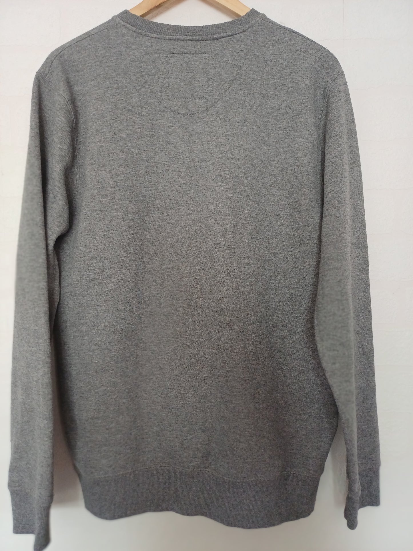 Vans Women's Grey & White Sweater - Size S - Very Good Condition