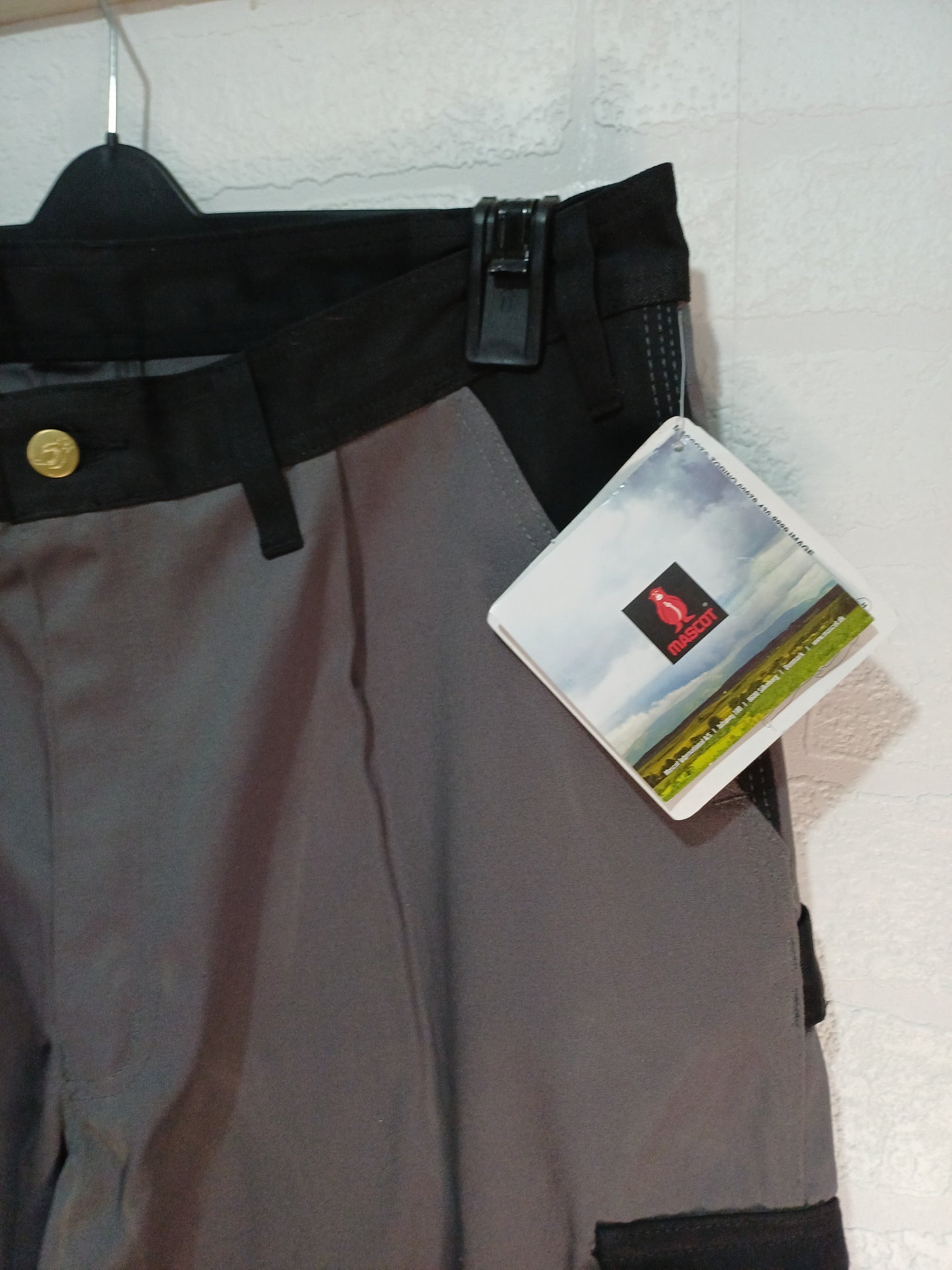 Mascot Torino Work Trousers Grey 34W 33L