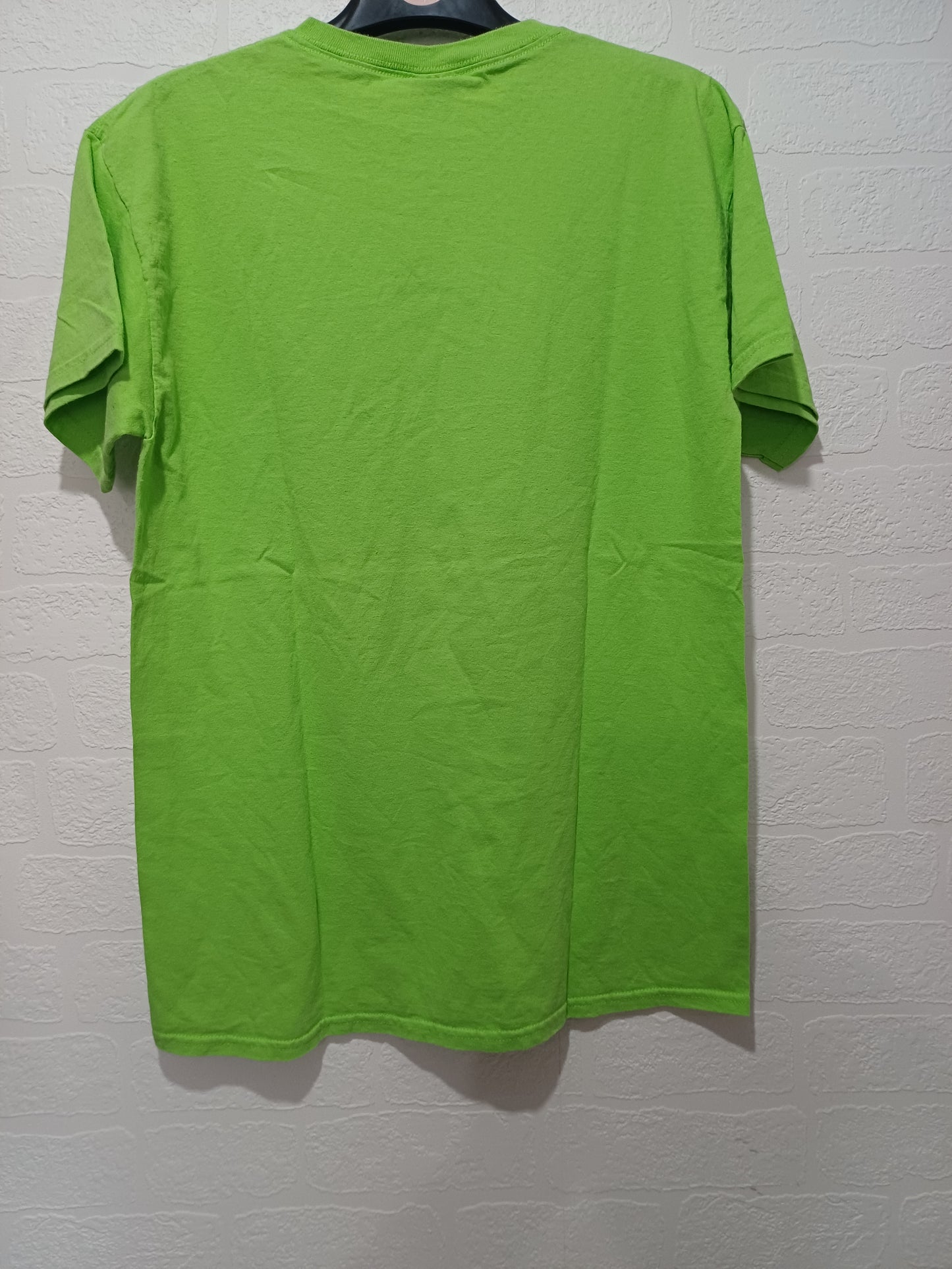 Gildan Green See No Evil Hear No Evil Speak No Evil Graphic Tee Medium 19" PTP - Good Condition