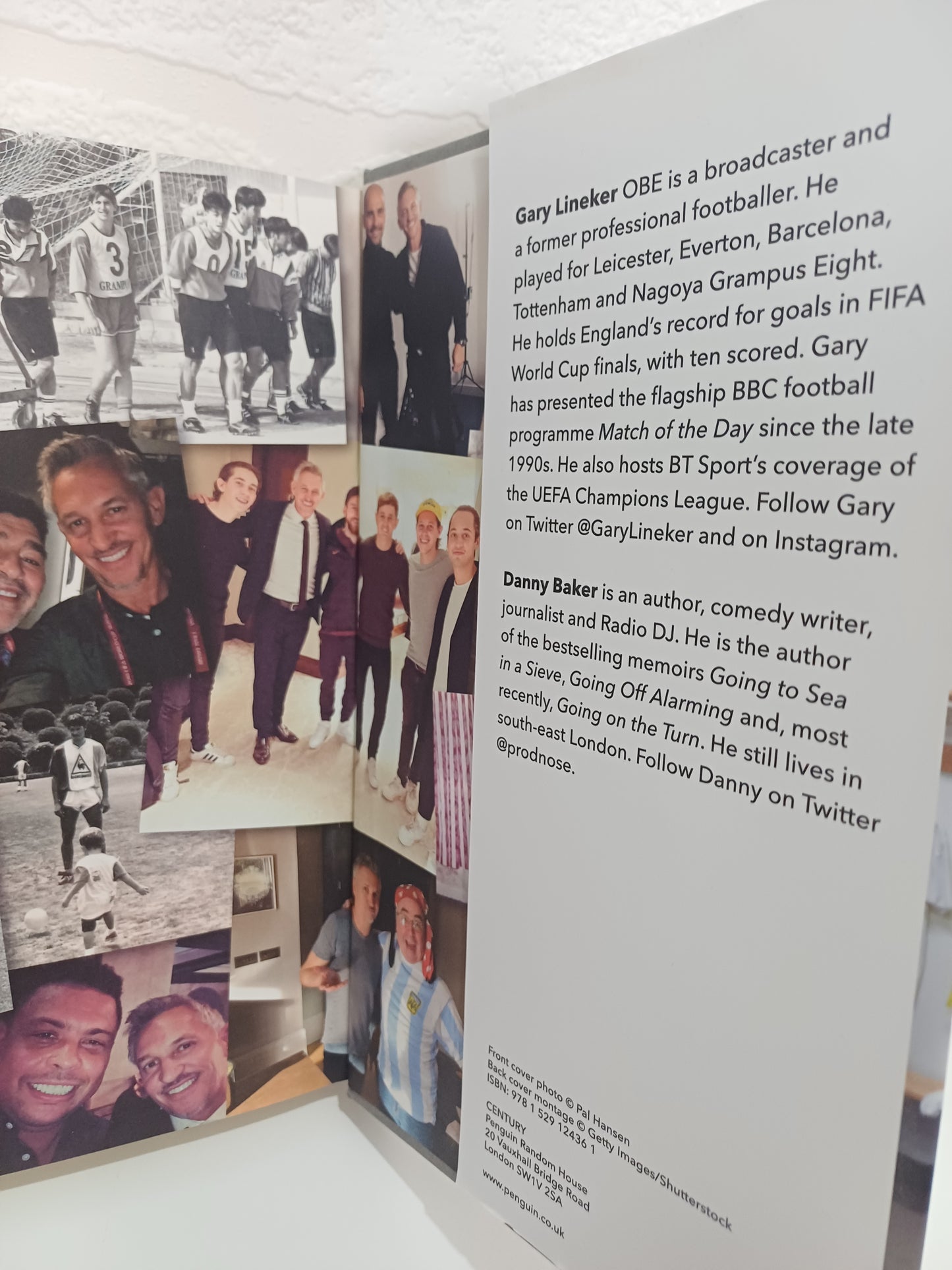 Behind Closed Doors – Gary Lineker & Danny Baker | Hardback | Good Condition