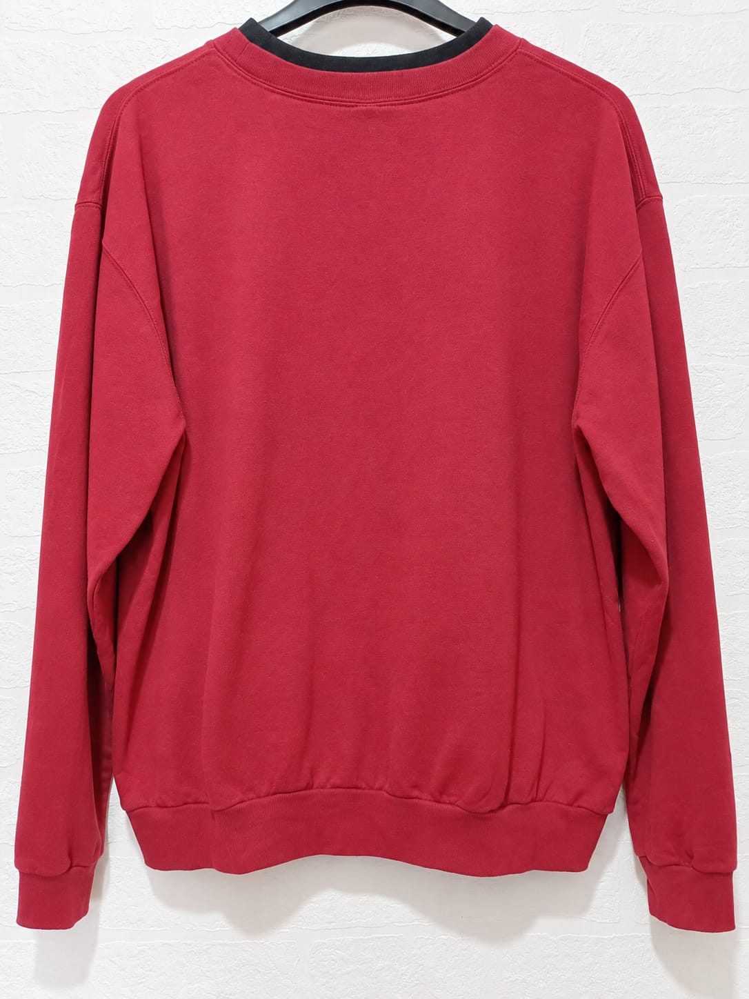 Women's Sweatshirt Decorated Originals Burgundy Embroidered Tree Plus Size 2XL Approx. 27" PTP - Very Good Condition