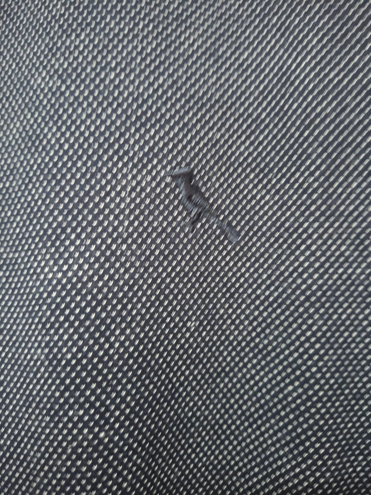 Men's T-Shirt Alphar One Black Grey Textured XXL Approx. 22" PTP - Very Good Condition