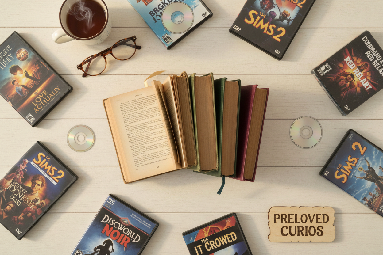 Books, DVDs, Games & Toys