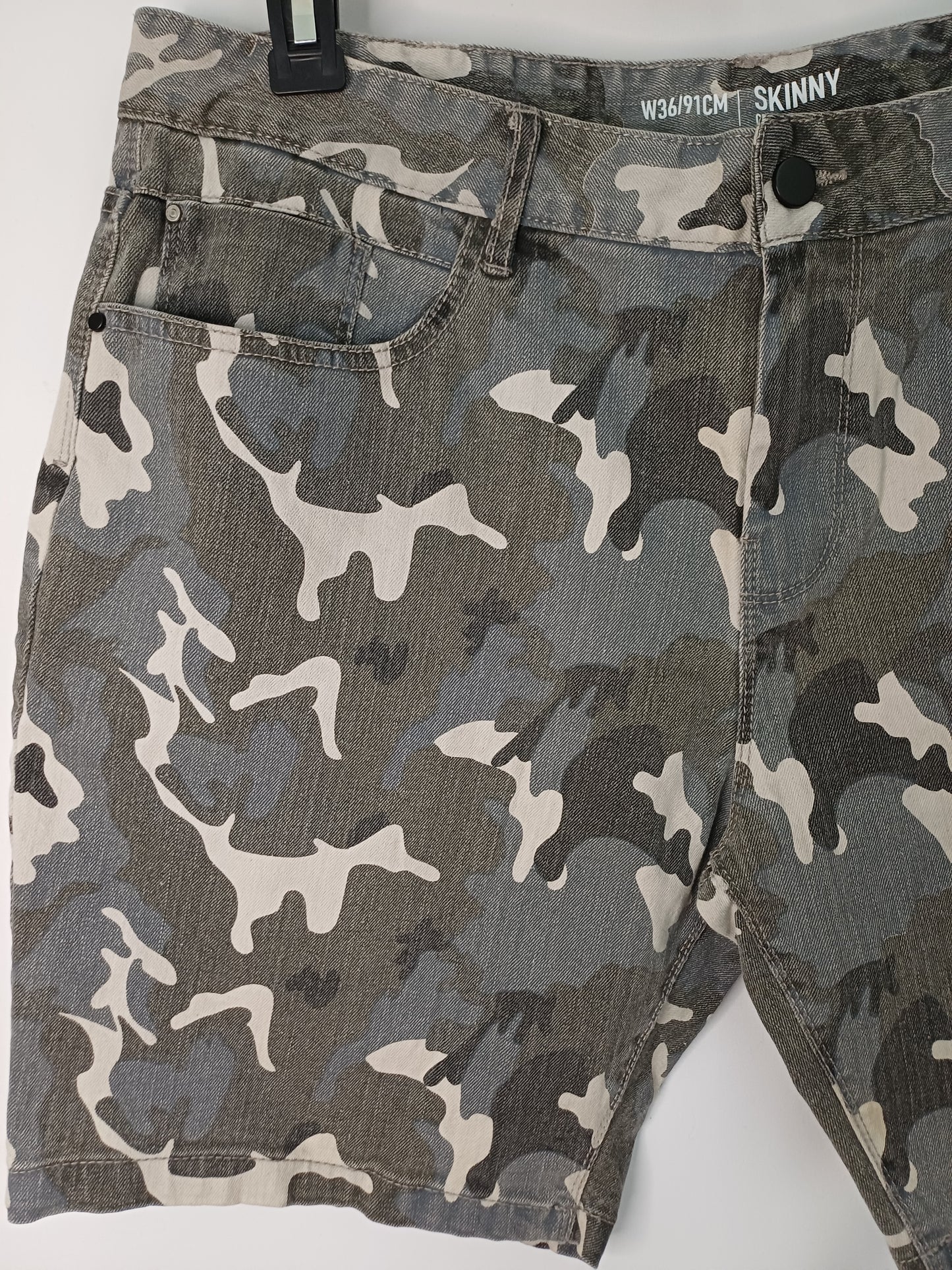 Pep & Co Camo Shorts W36 Long 18" PTP - Very Good Condition