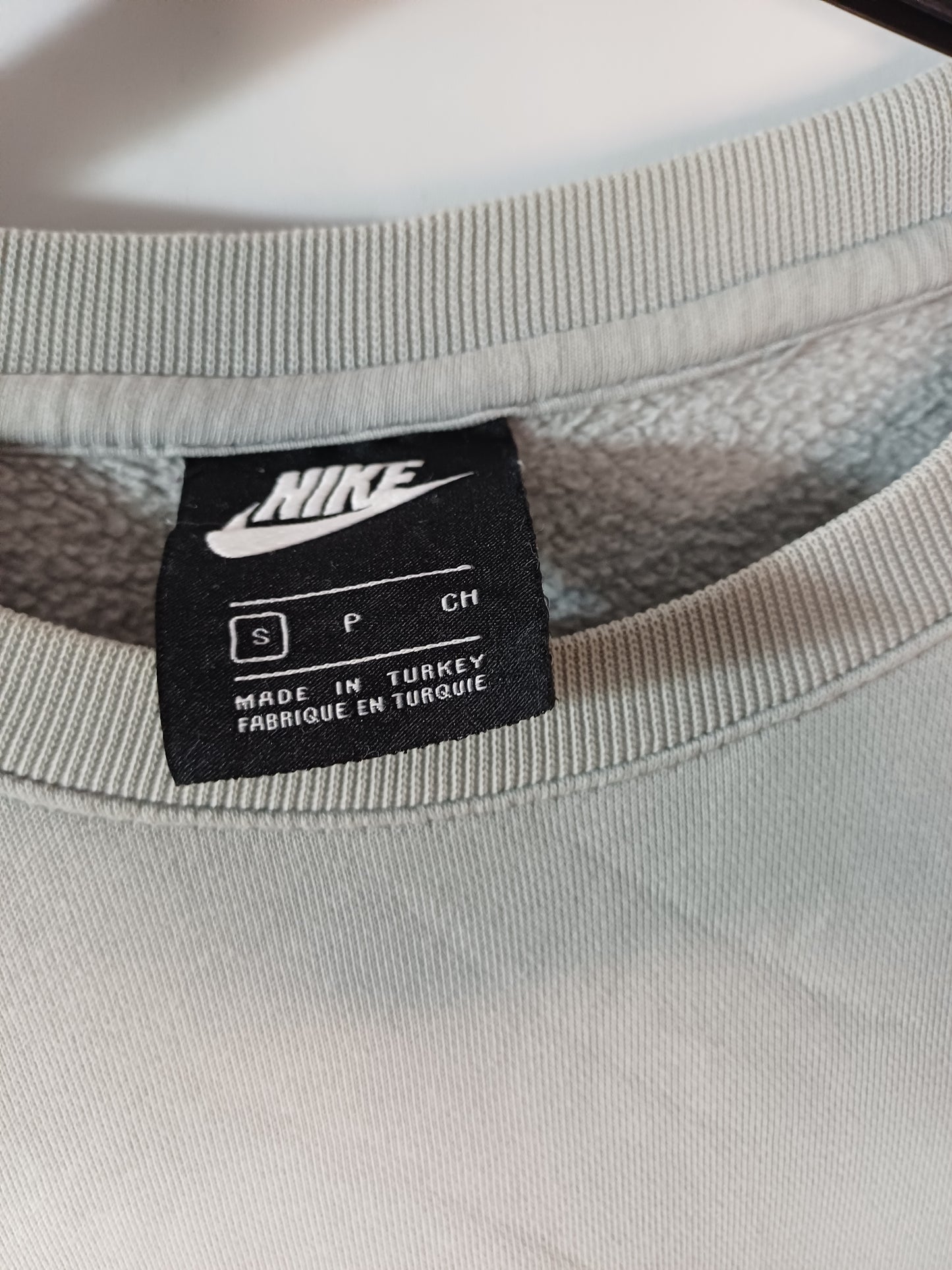 Nike Unisex Grey Sweater - Size S - Very Good Condition