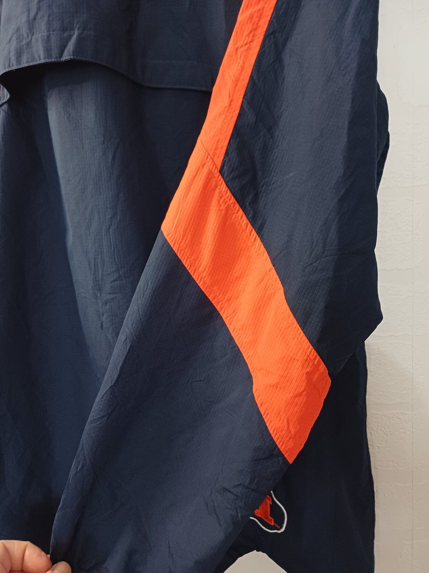 Nike Illinois Storm-Fit Windbreaker Jacket - Navy/Orange - Size XS