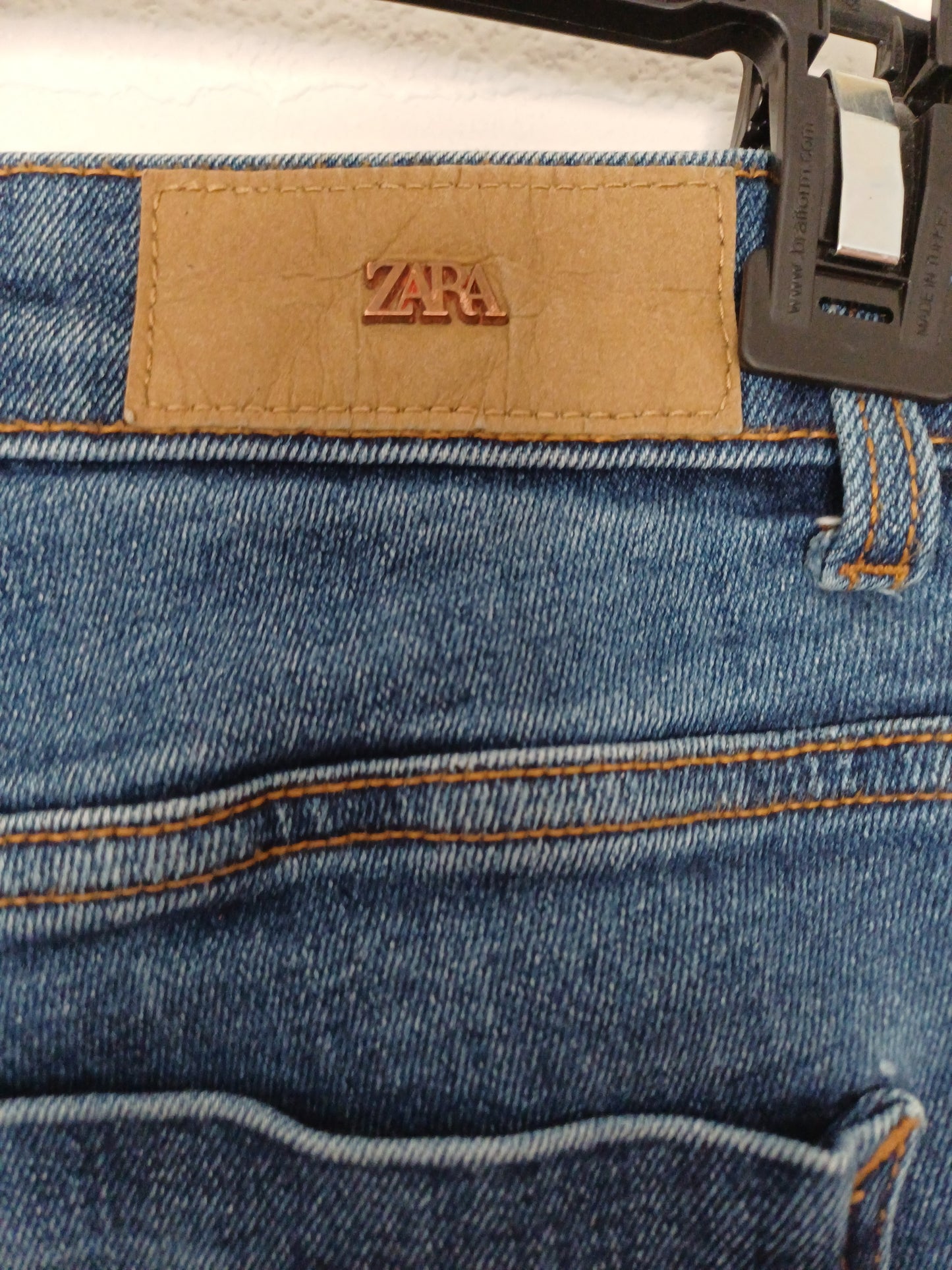 Zara Women's Skinny Jeans 30W 26L Size 10 Stretch Denim Mid-Rise - Good Condition