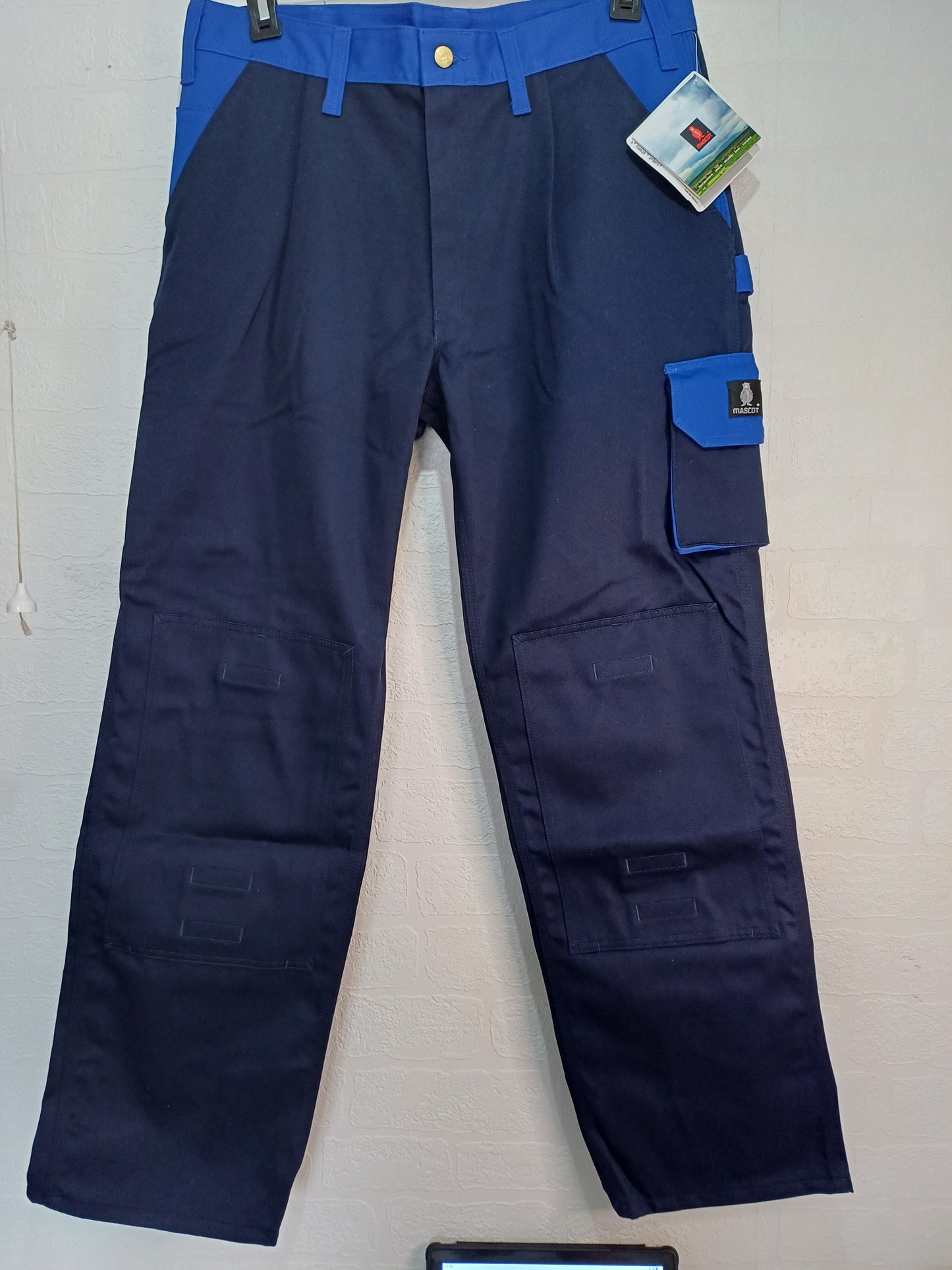Mascot Work Trousers Navy Blue 36W 32L BNWT