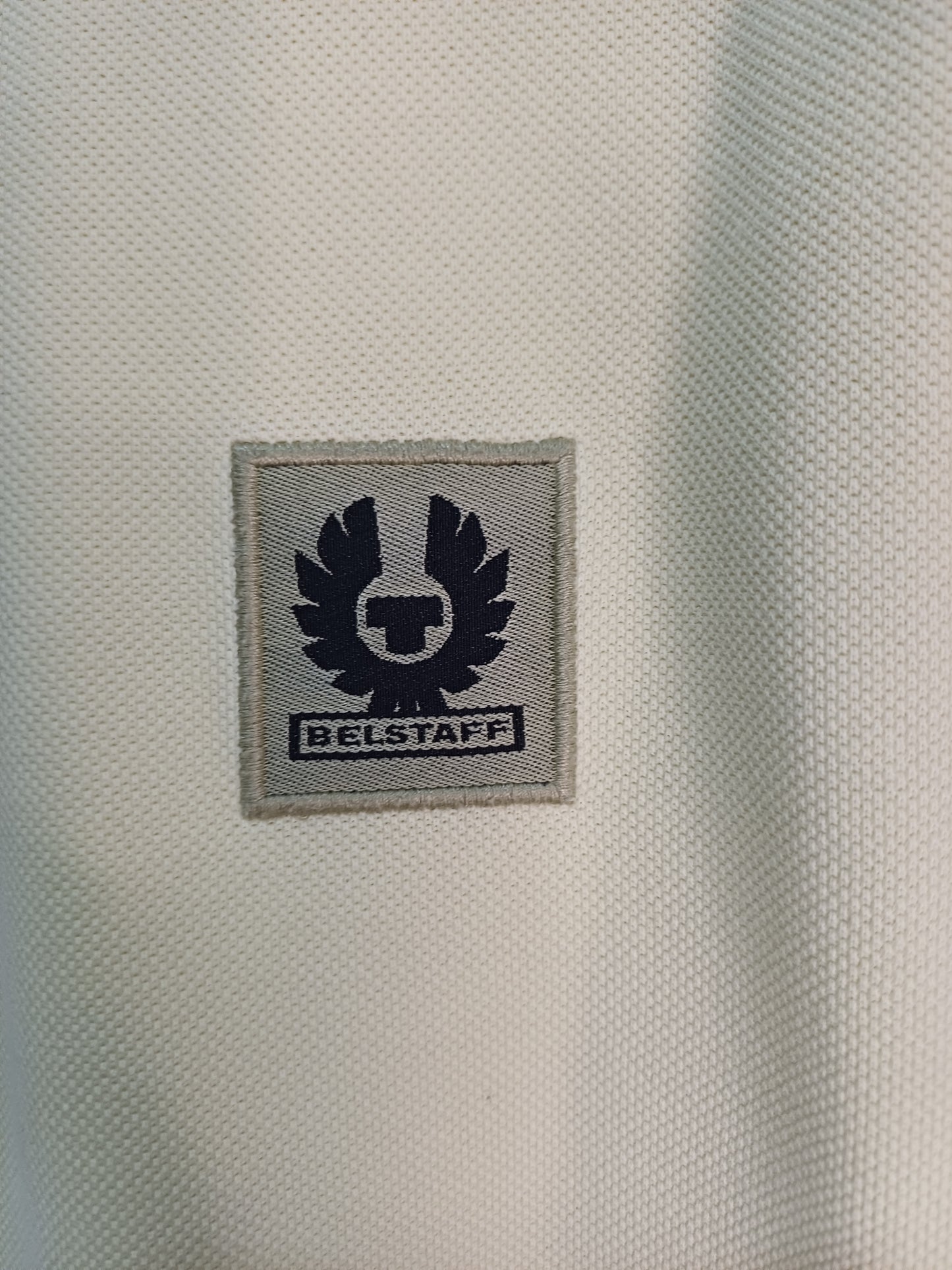 Belstaff Yellow Polo Shirt Medium 20" PTP - Imperfect Condition