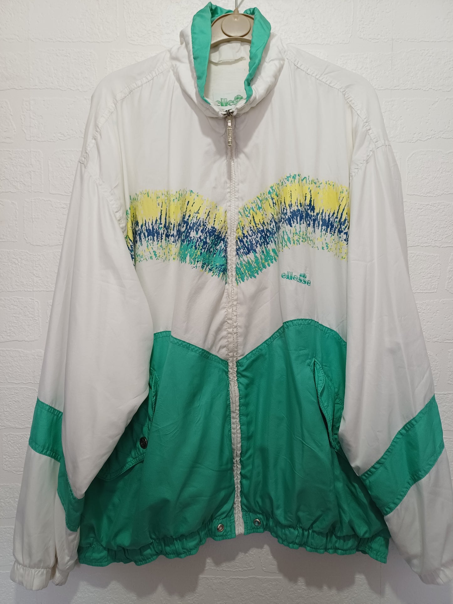 Ellesse Retro Windbreaker Jacket – Men's XL