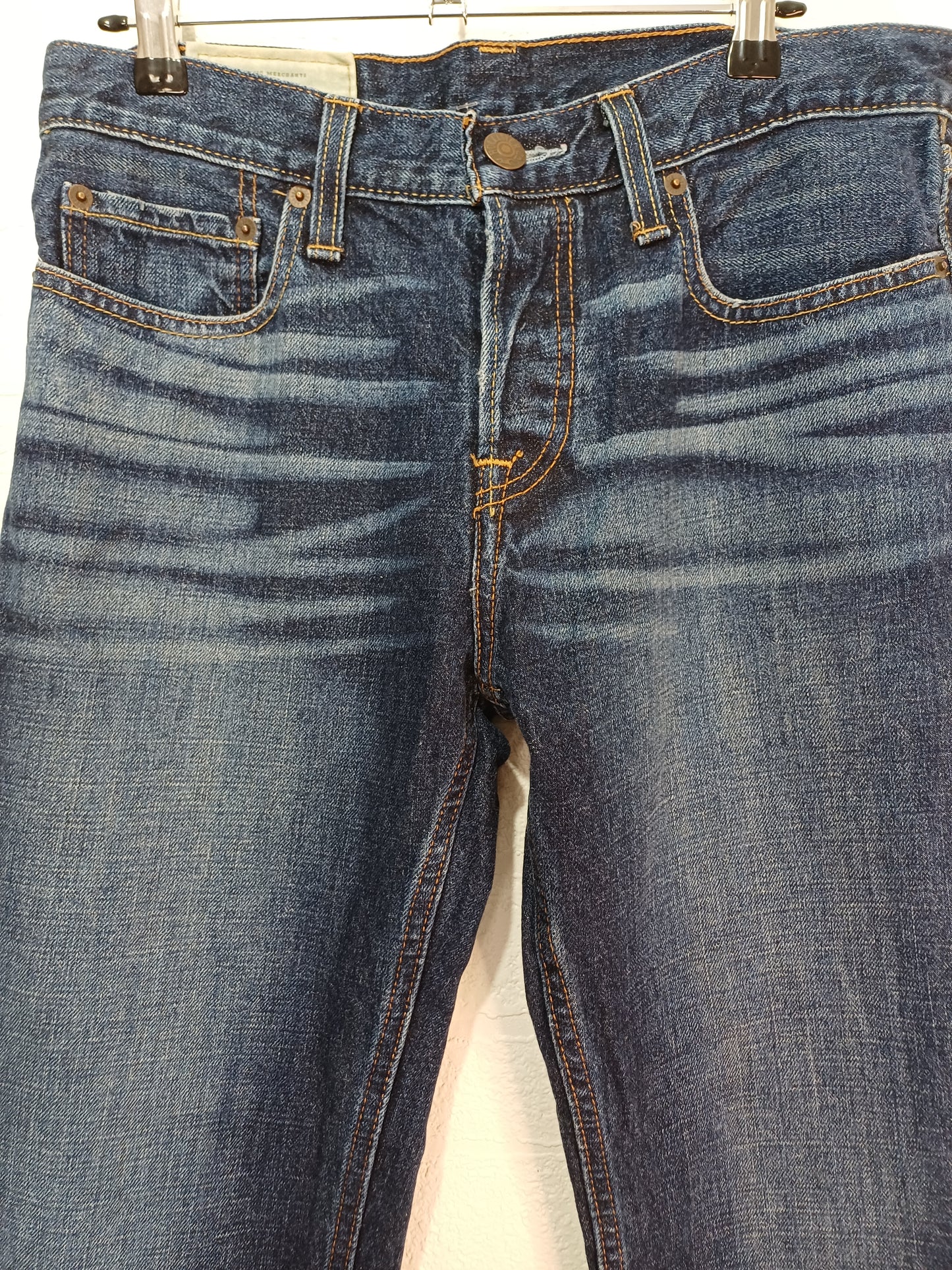 Hollister Blue Straight Fit Jeans 30W 30L - Very Good Condition
