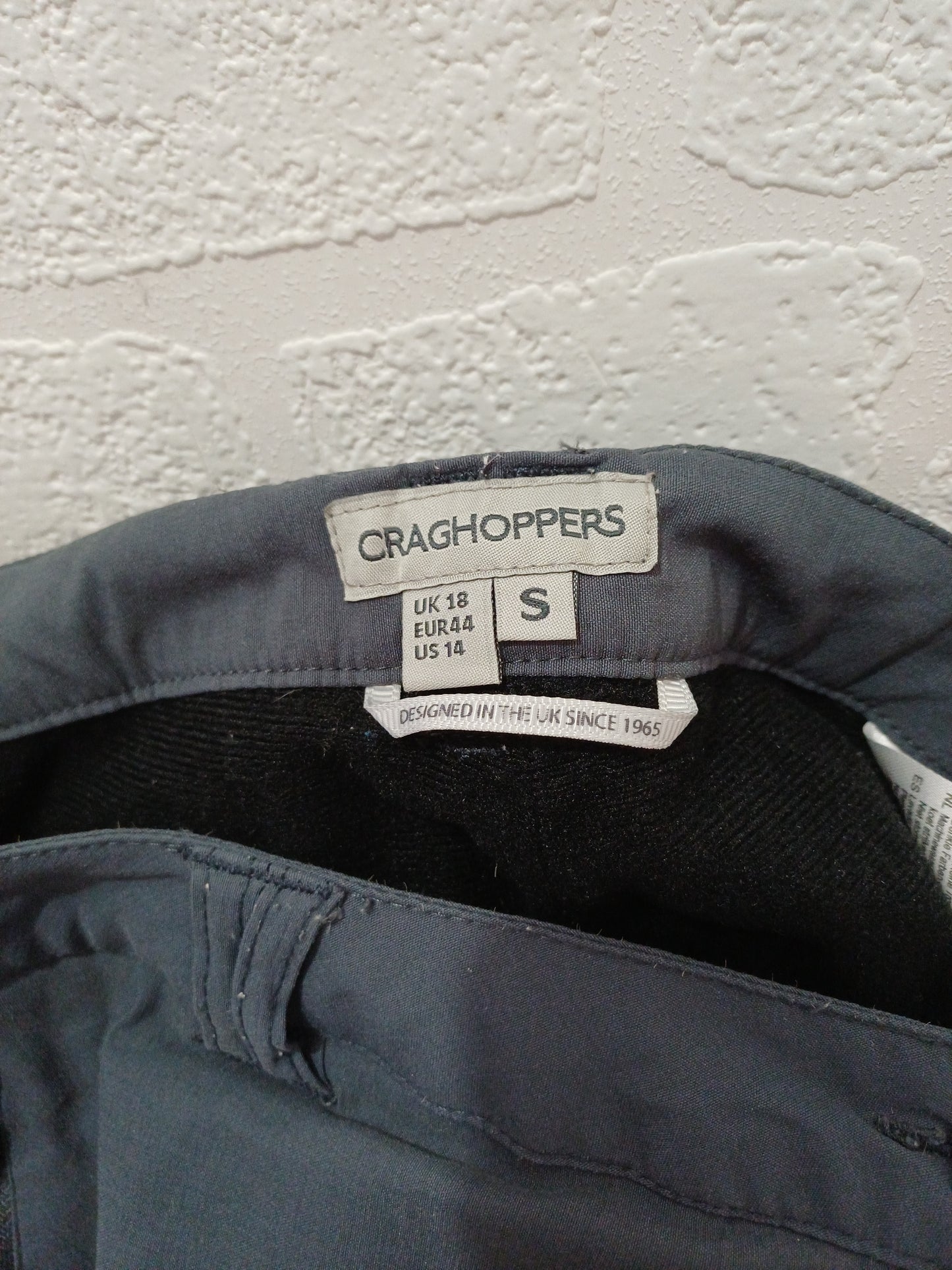 Women's Charcoal Grey Cargo Bottoms Size 18 40W 27L - Very Good Condition