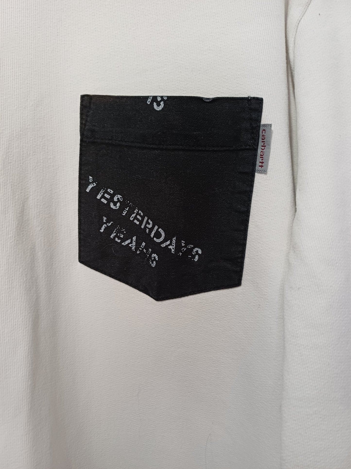 Carhartt White Sweater Small "__" PTP - Good Condition