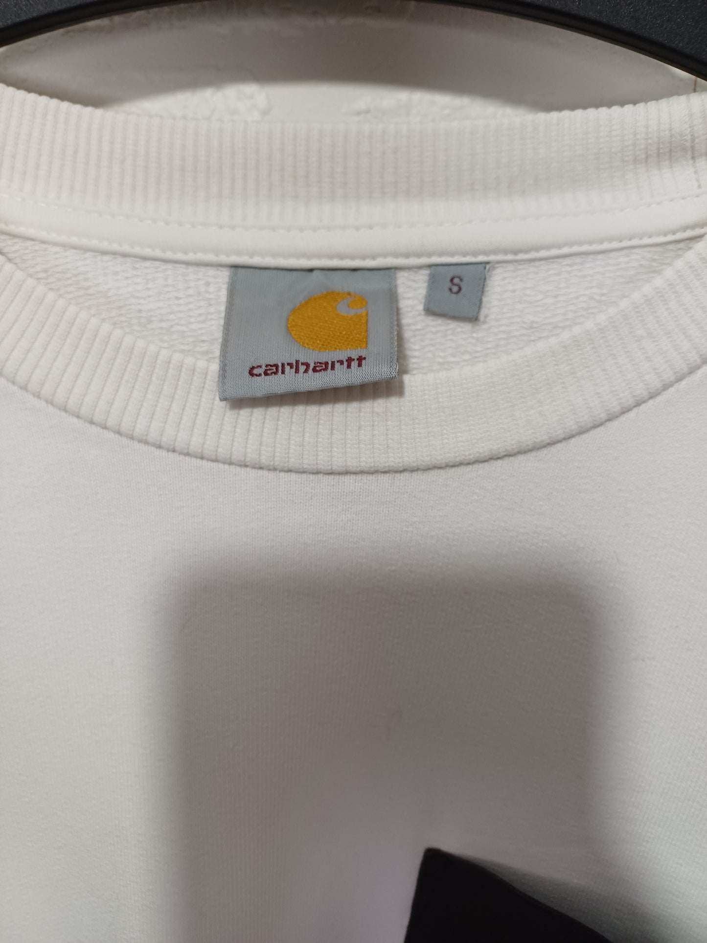 Carhartt White Sweater Small "__" PTP - Good Condition