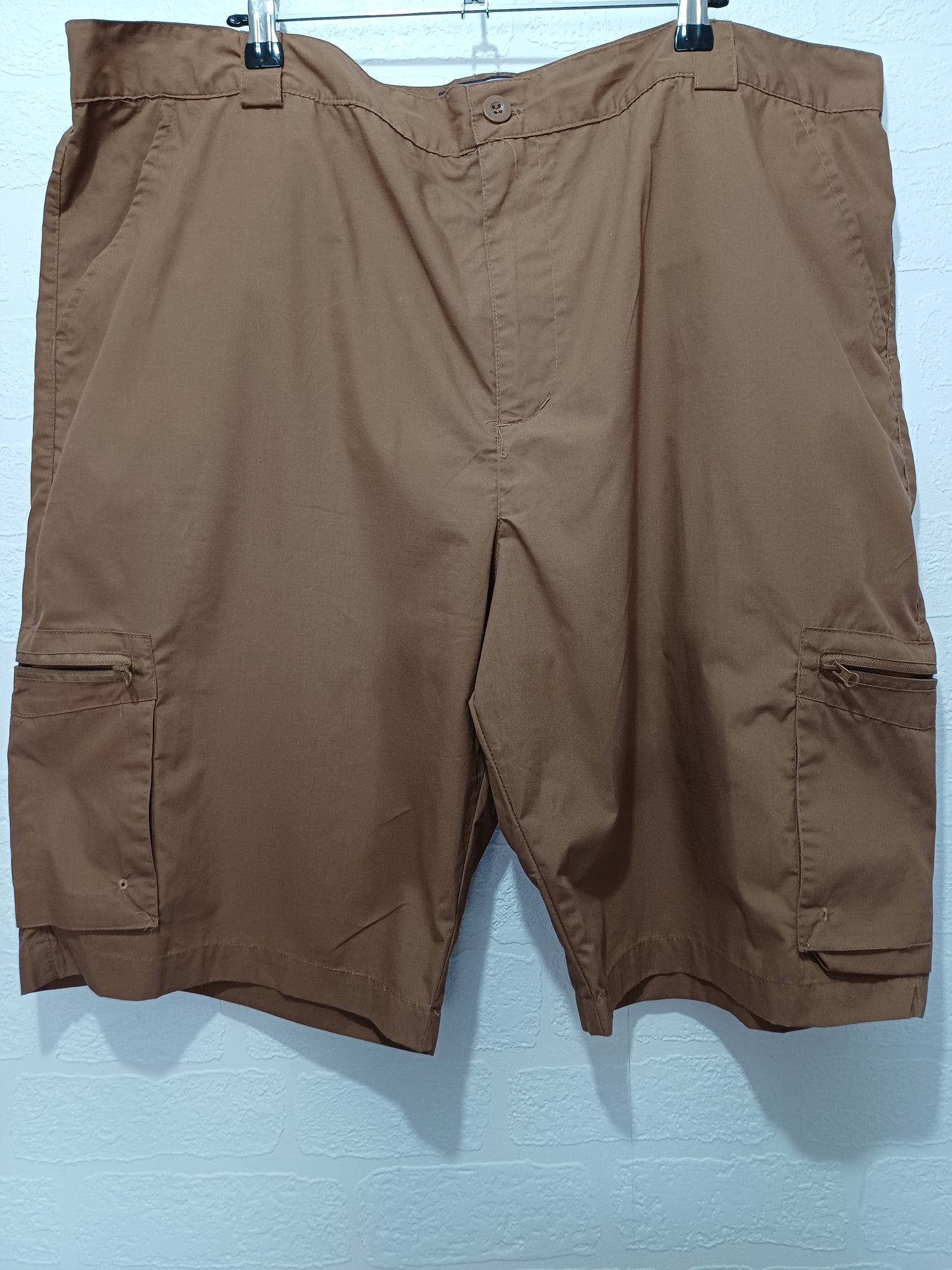 Mountain Warehouse Fudge Brown Men's Cargo Shorts 42W 23" - Very Good Condition