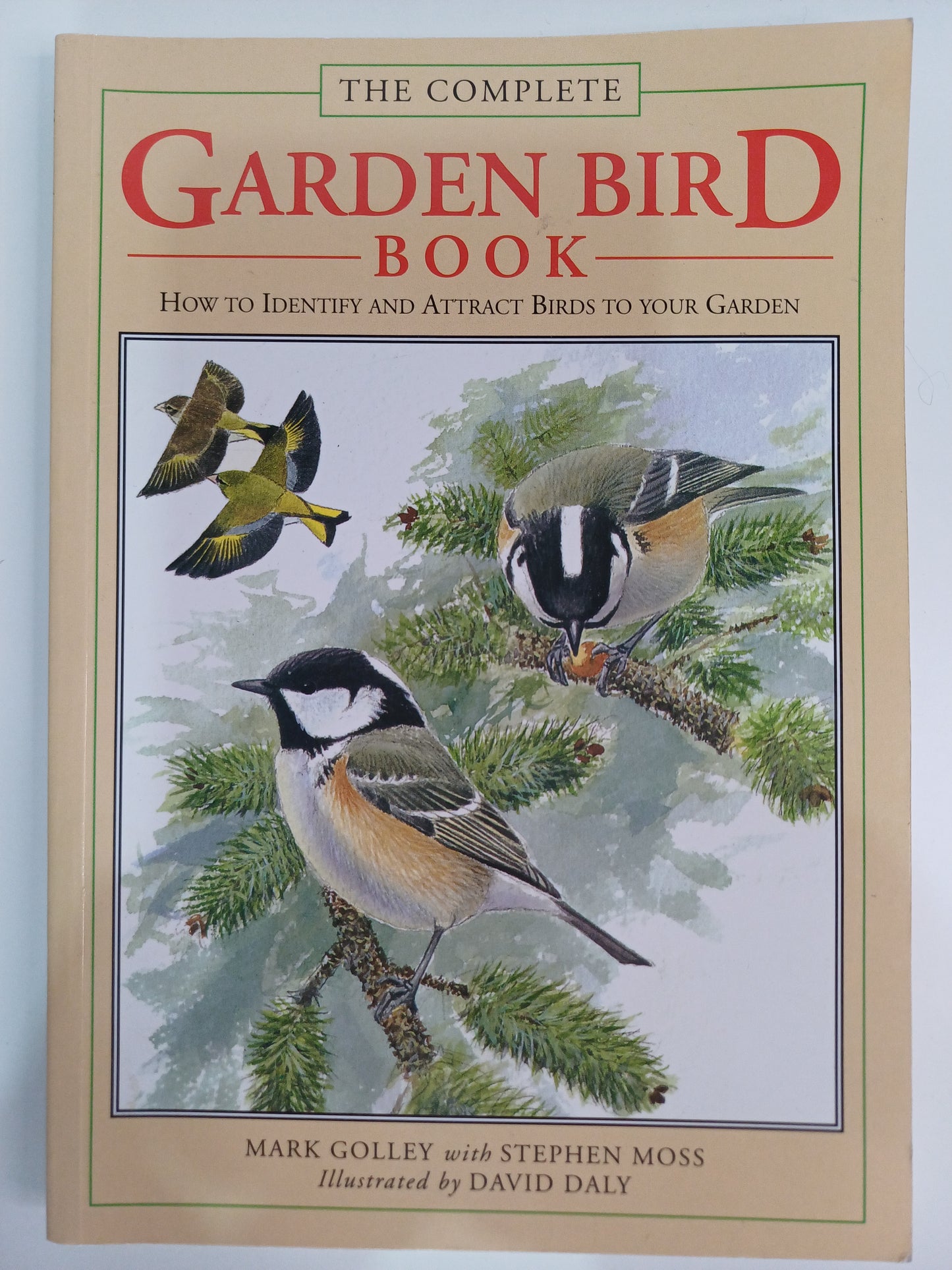 The Complete Garden Bird Book - Birdwatching Softcover - Good Condition