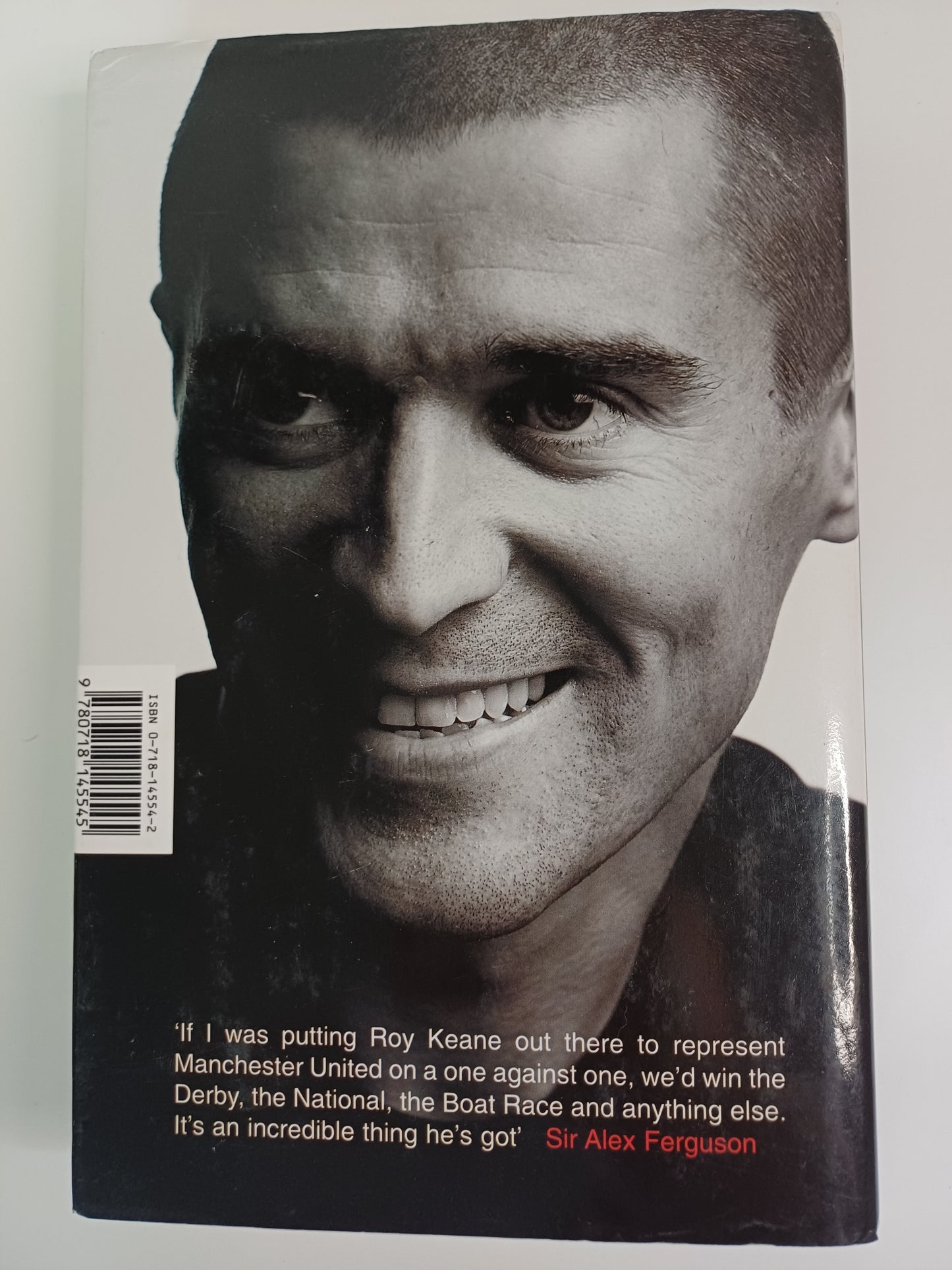Roy Keane Autobiography Hardback - Good Used Condition