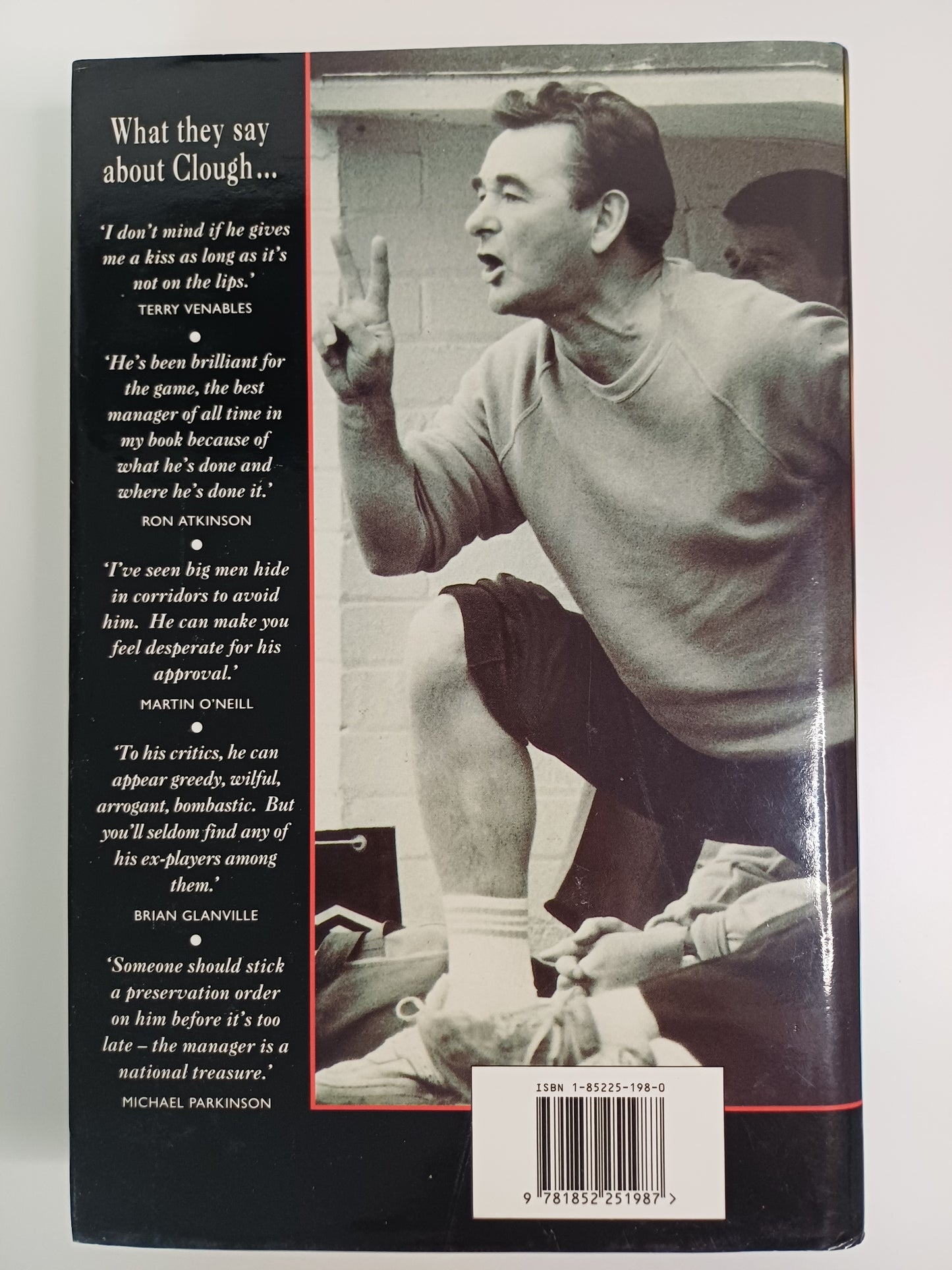 Brian Clough My Autobiography - Good Condition