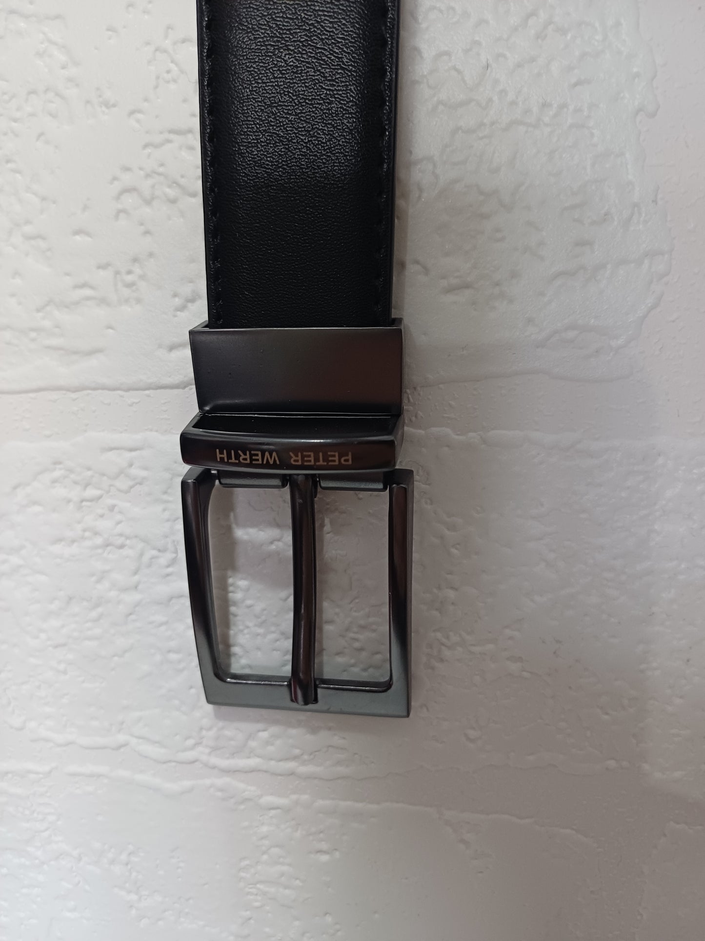 Peter Werth Black Belt Size 34 - Like New Condition