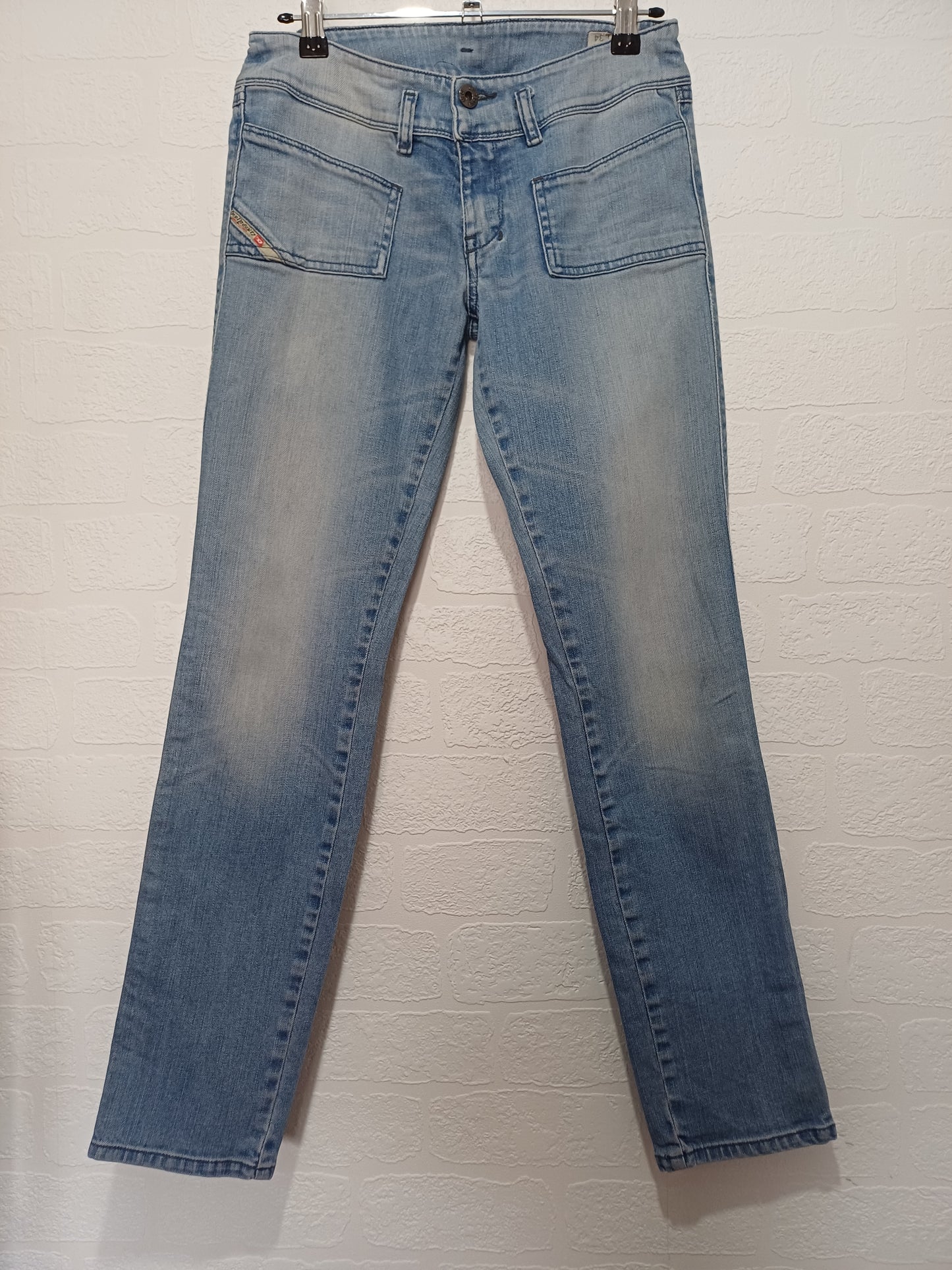 Diesel Hushy Light Wash Blue Skinny Slim Jeans W28 L28 - Very Good Condition