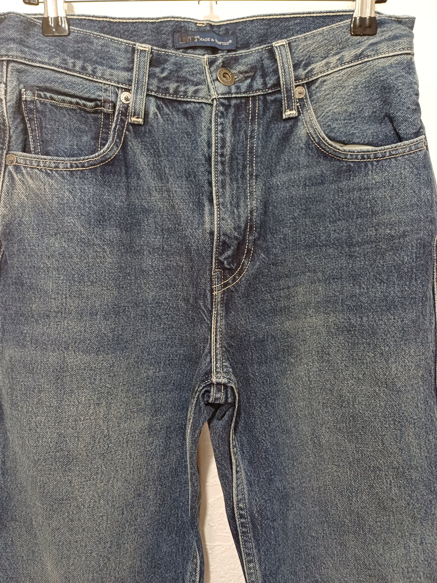 Levi's Made & Crafted Blue Wash Tapered Jeans W28 L26 - Very Good Condition