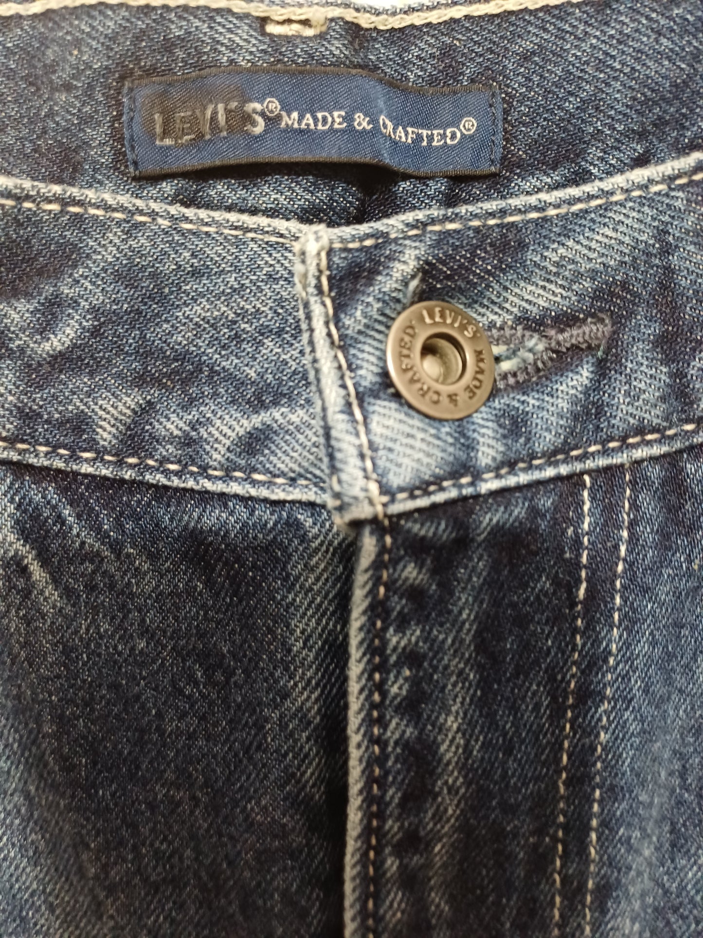 Levi's Made & Crafted Blue Wash Tapered Jeans W28 L26 - Very Good Condition