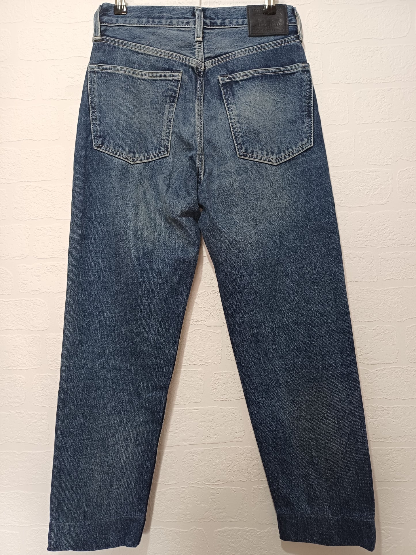 Levi's Made & Crafted Blue Wash Tapered Jeans W28 L26 - Very Good Condition