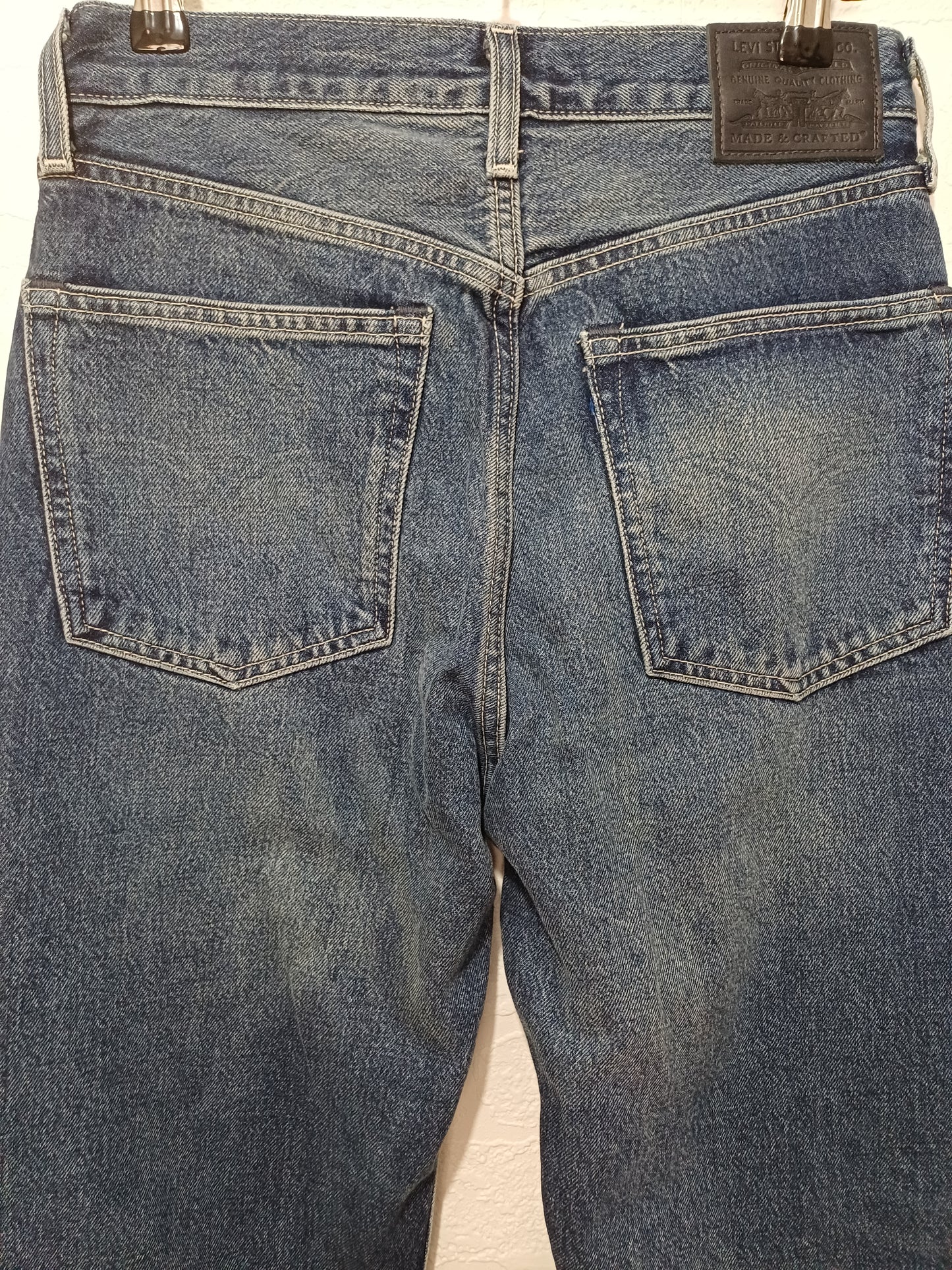 Levi's Made & Crafted Blue Wash Tapered Jeans W28 L26 - Very Good Condition