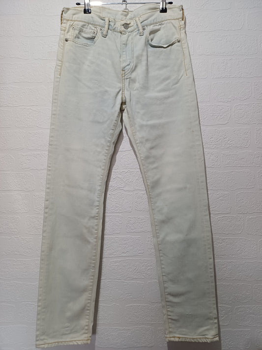Levi's White/Cream 510 Skinny Jeans W30 L29 - Good Condition
