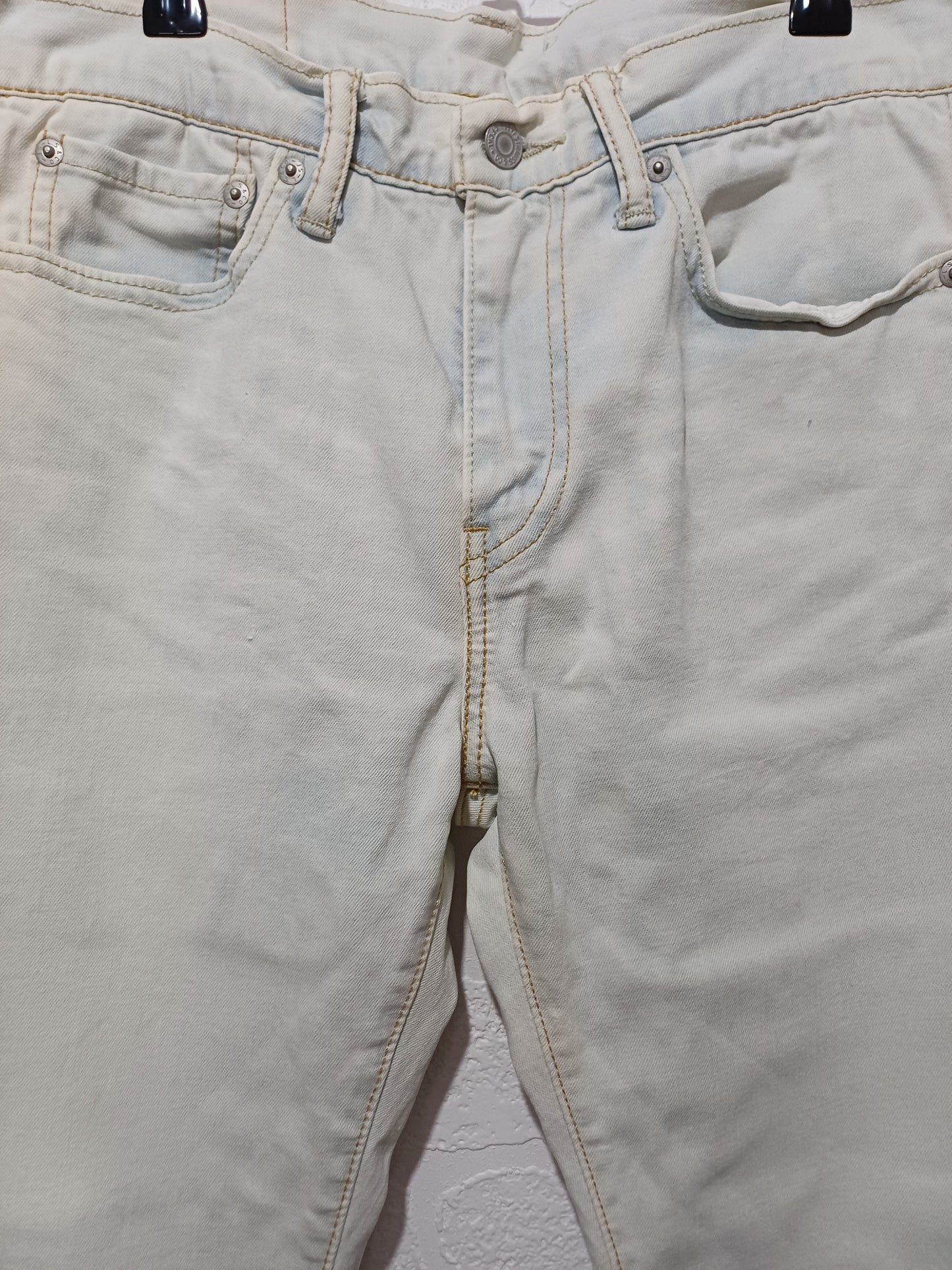 Levi's White/Cream 510 Skinny Jeans W30 L29 - Good Condition