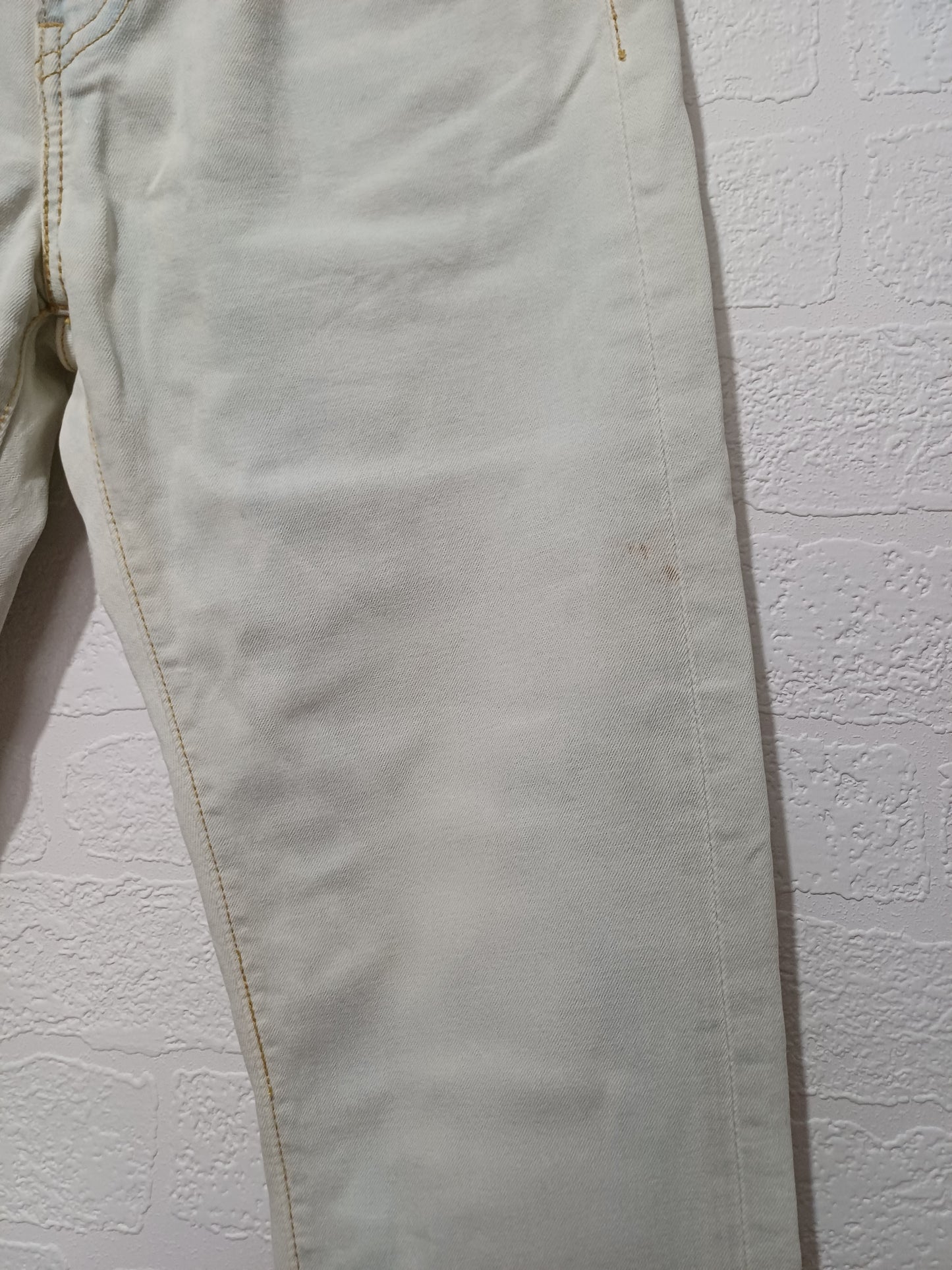 Levi's White/Cream 510 Skinny Jeans W30 L29 - Good Condition