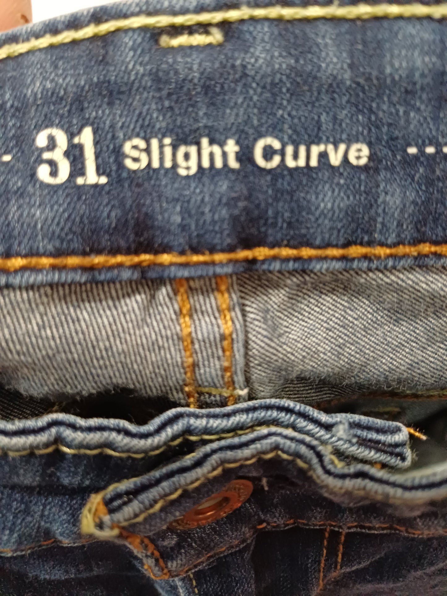 Levi's Blue Skinny Fit Jeans Approx 34W 31L - Good Condition