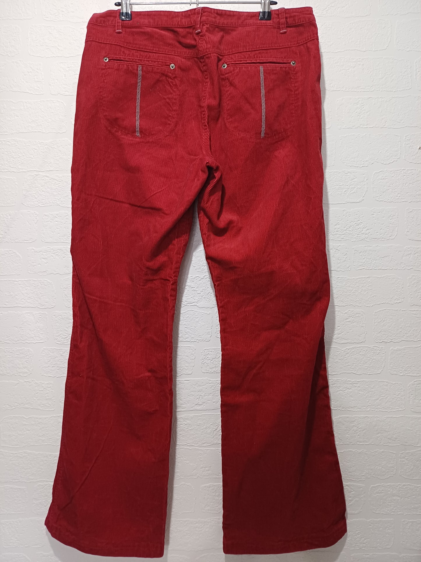 S.Oliver Corduroy Flared Trousers Size 40 - Very Good Condition