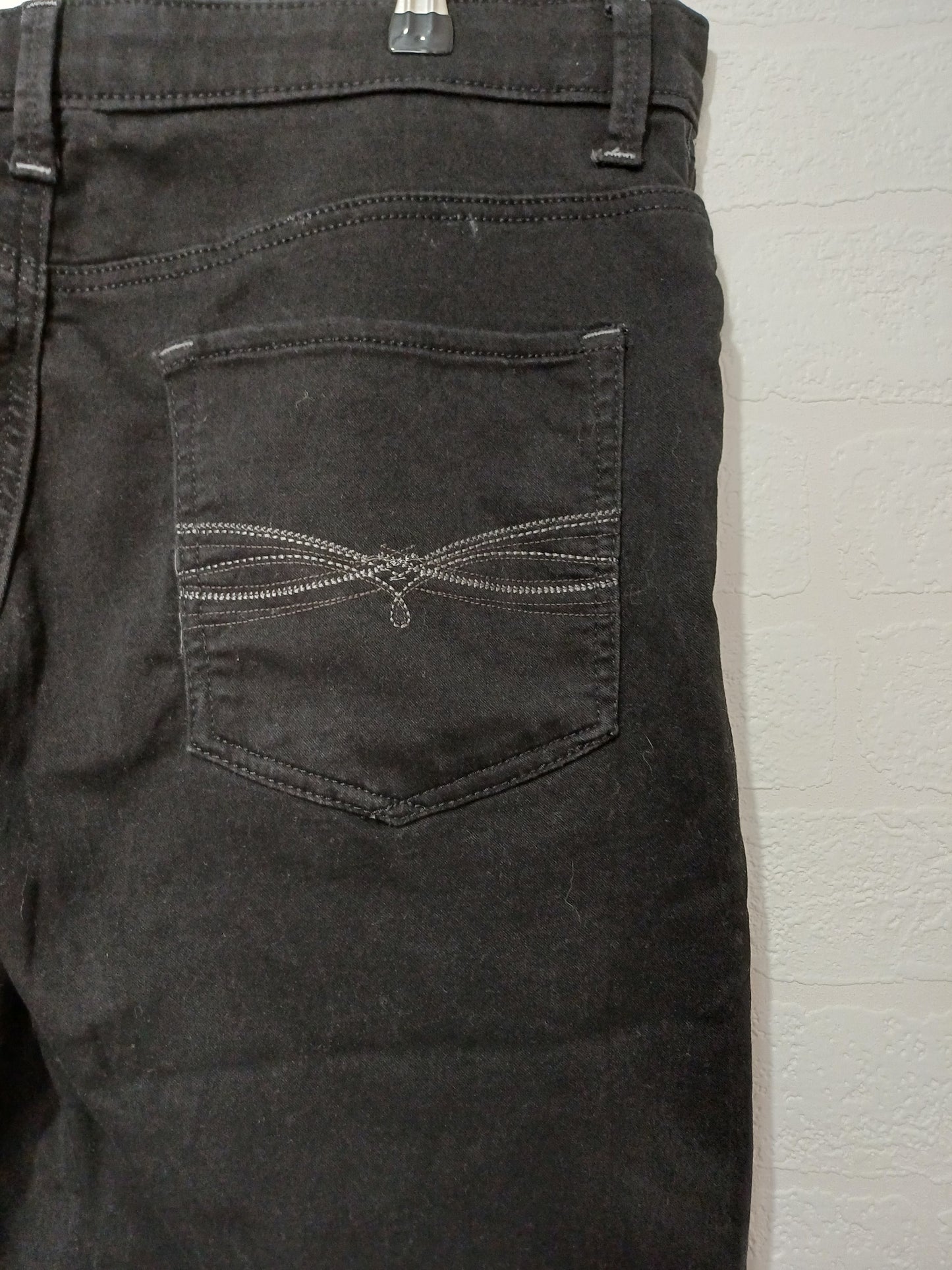 Platinum Faded Glory Black Straight Leg Jeans W34 L29 - Good Condition