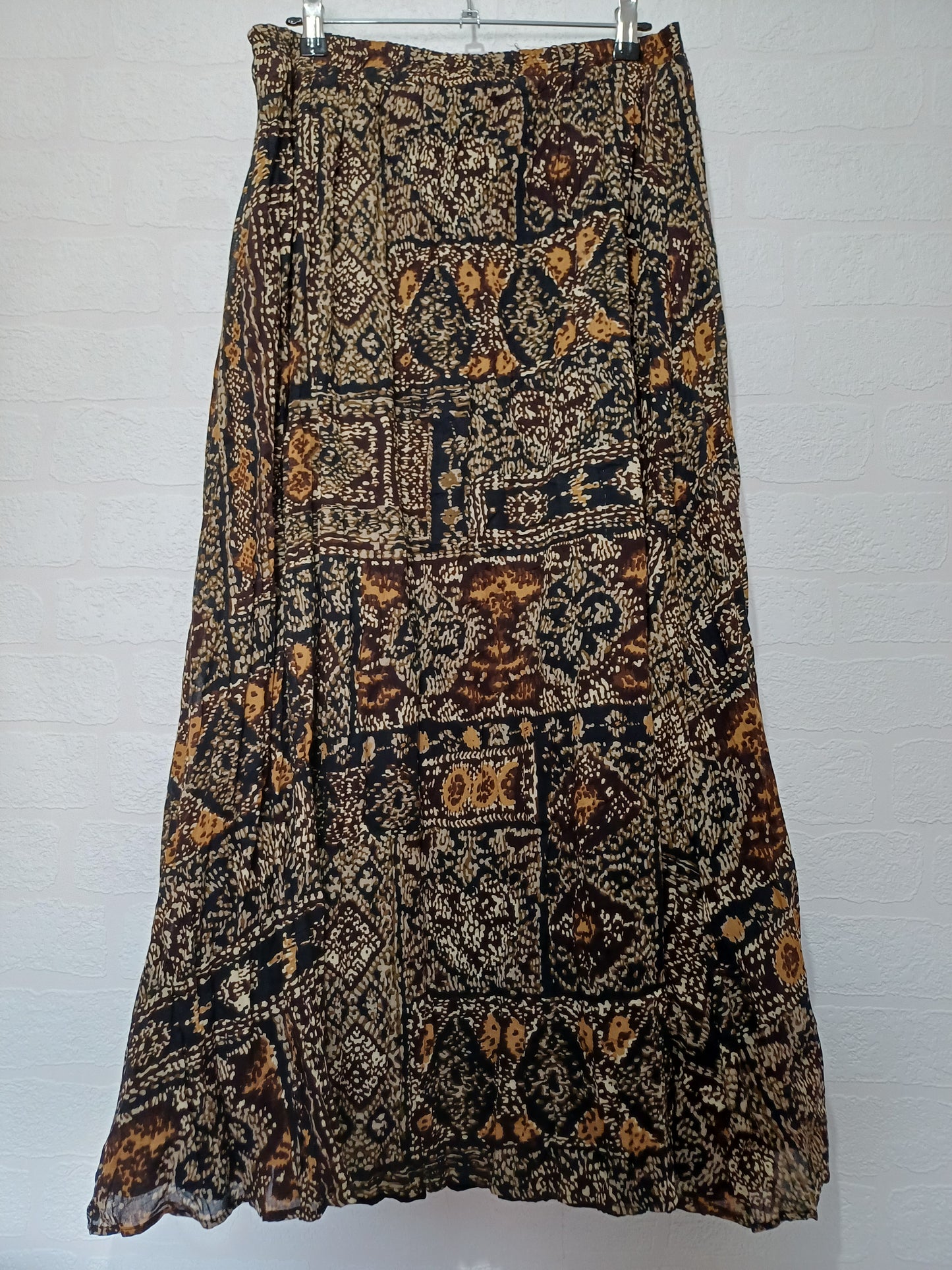 Travelsmith Multicolour Vintage Skirt Medium 32" Waist - Very Good Condition