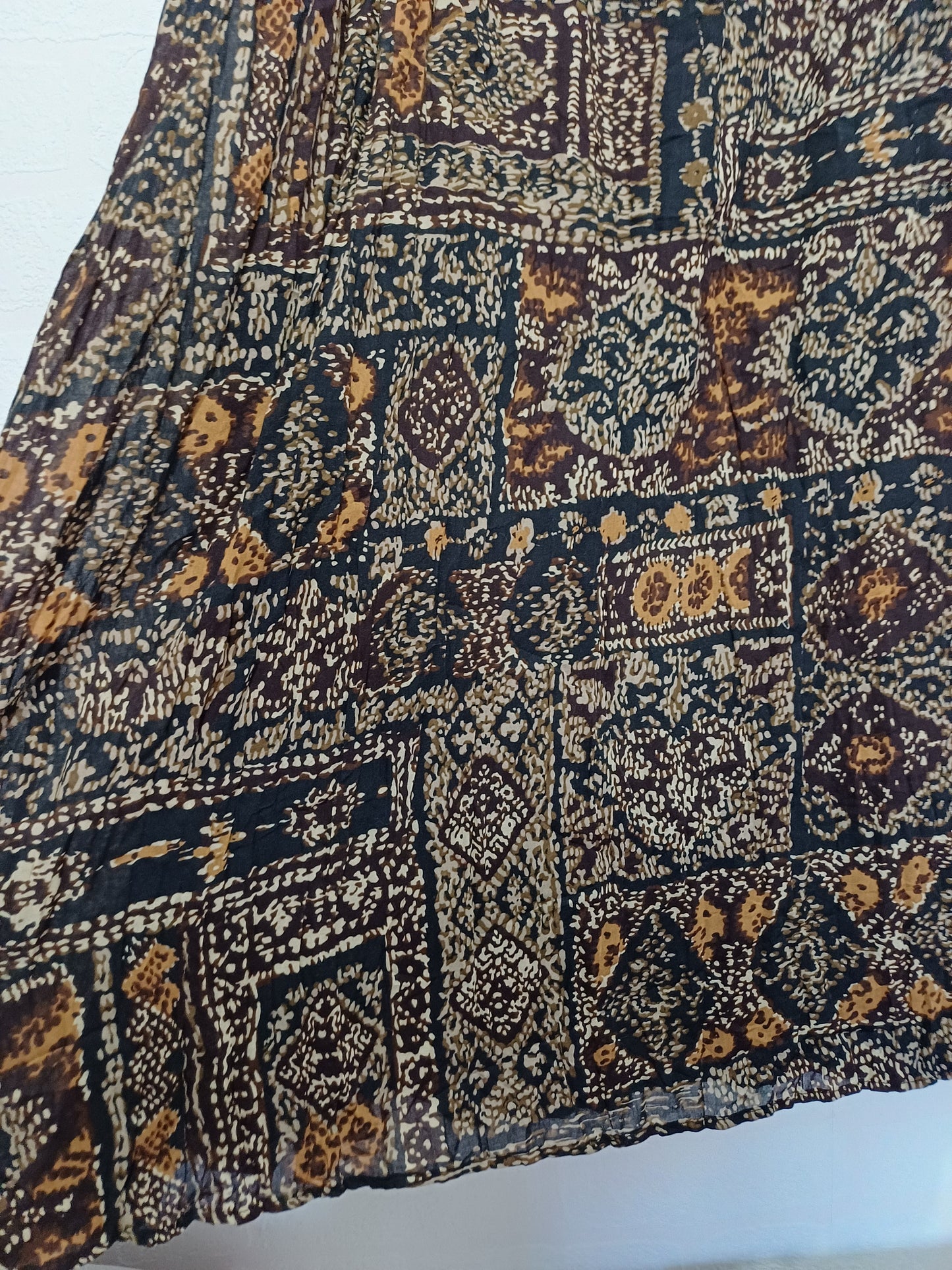 Travelsmith Multicolour Vintage Skirt Medium 32" Waist - Very Good Condition