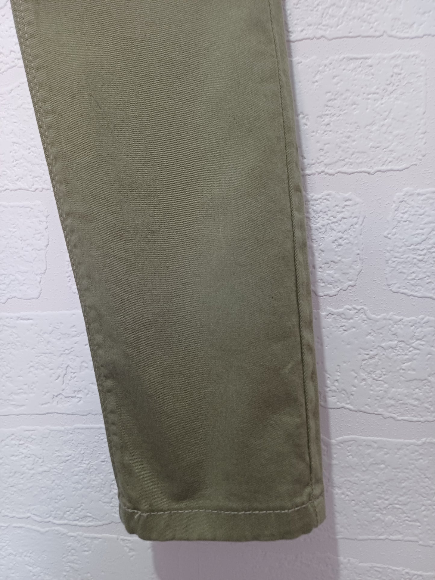 Dorothy Perkins Petite Khaki Skinny Jeans Size 8 28W 24L - Like New Condition
