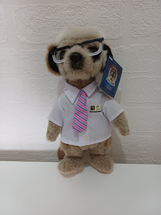Comparethemarket Sergei Meerkat Soft Plush Toy 11" Yakov's Toy Shop Official - Good Condition