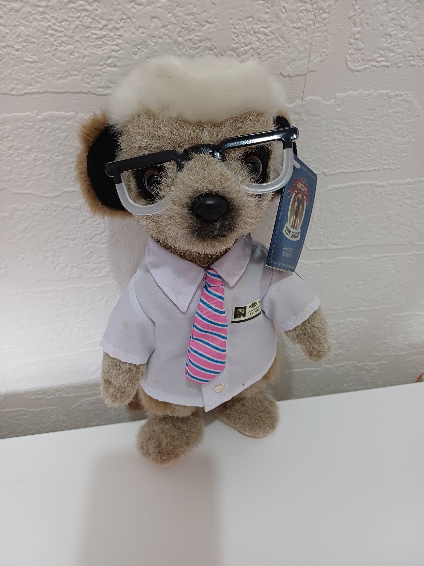 Comparethemarket Sergei Meerkat Soft Plush Toy 11" Yakov's Toy Shop Official - Good Condition