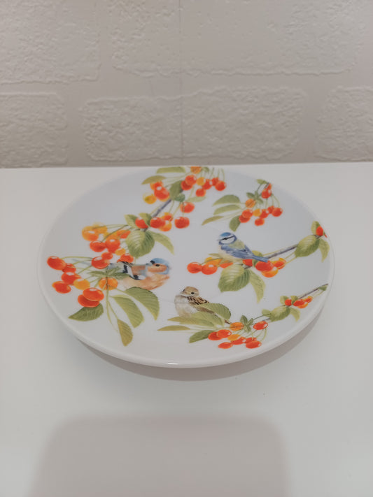 Otter House Colourful Bird and Berry Tea for One Set - Very Good Condition