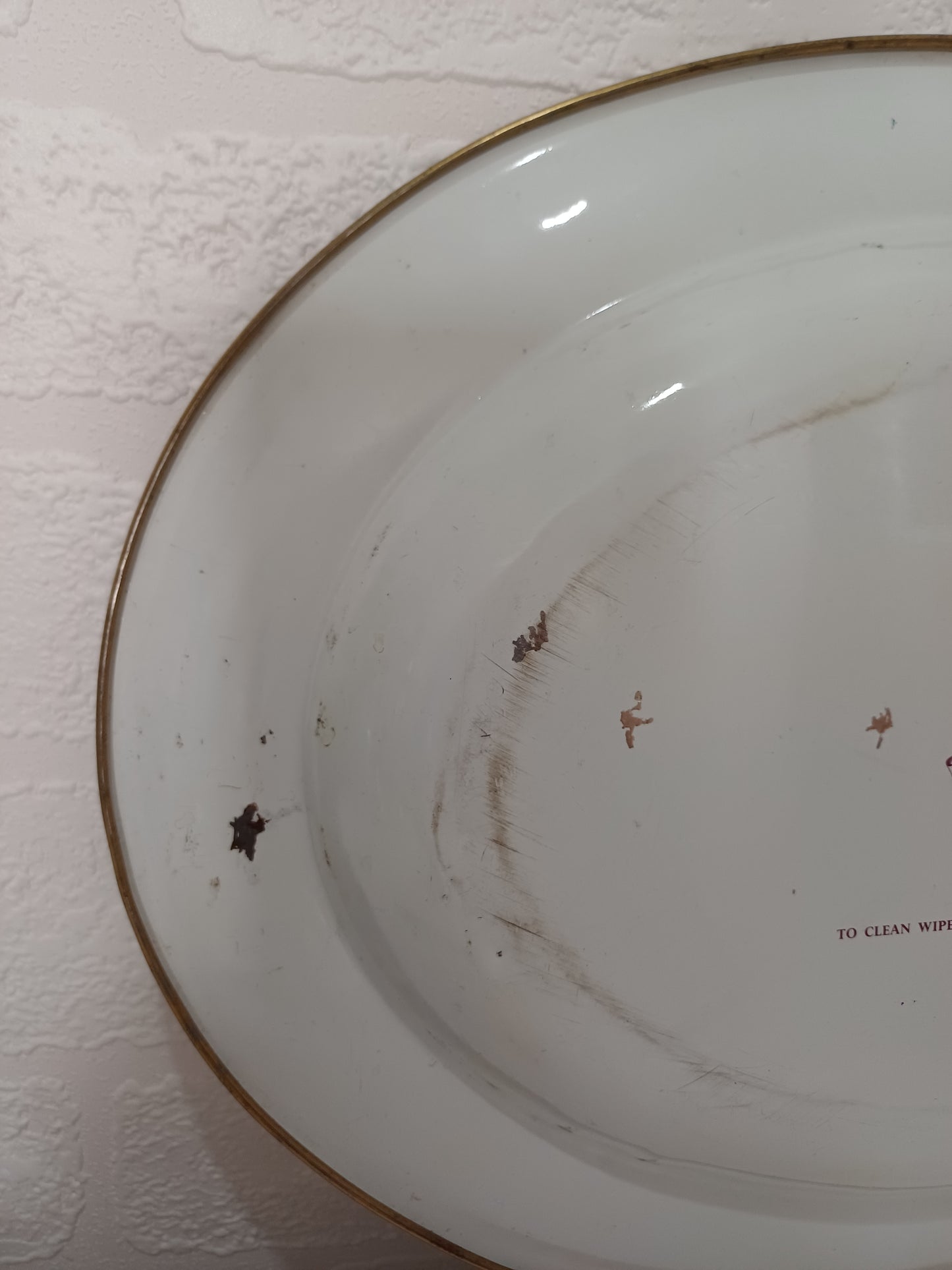 Daher Victorian Ladies Courtship Scene Oval Tin Wall Decor / Serving Tray Pair - Good Condition