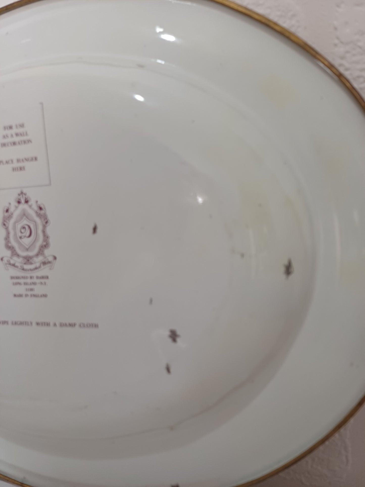 Daher Victorian Ladies Courtship Scene Oval Tin Wall Decor / Serving Tray Pair - Good Condition