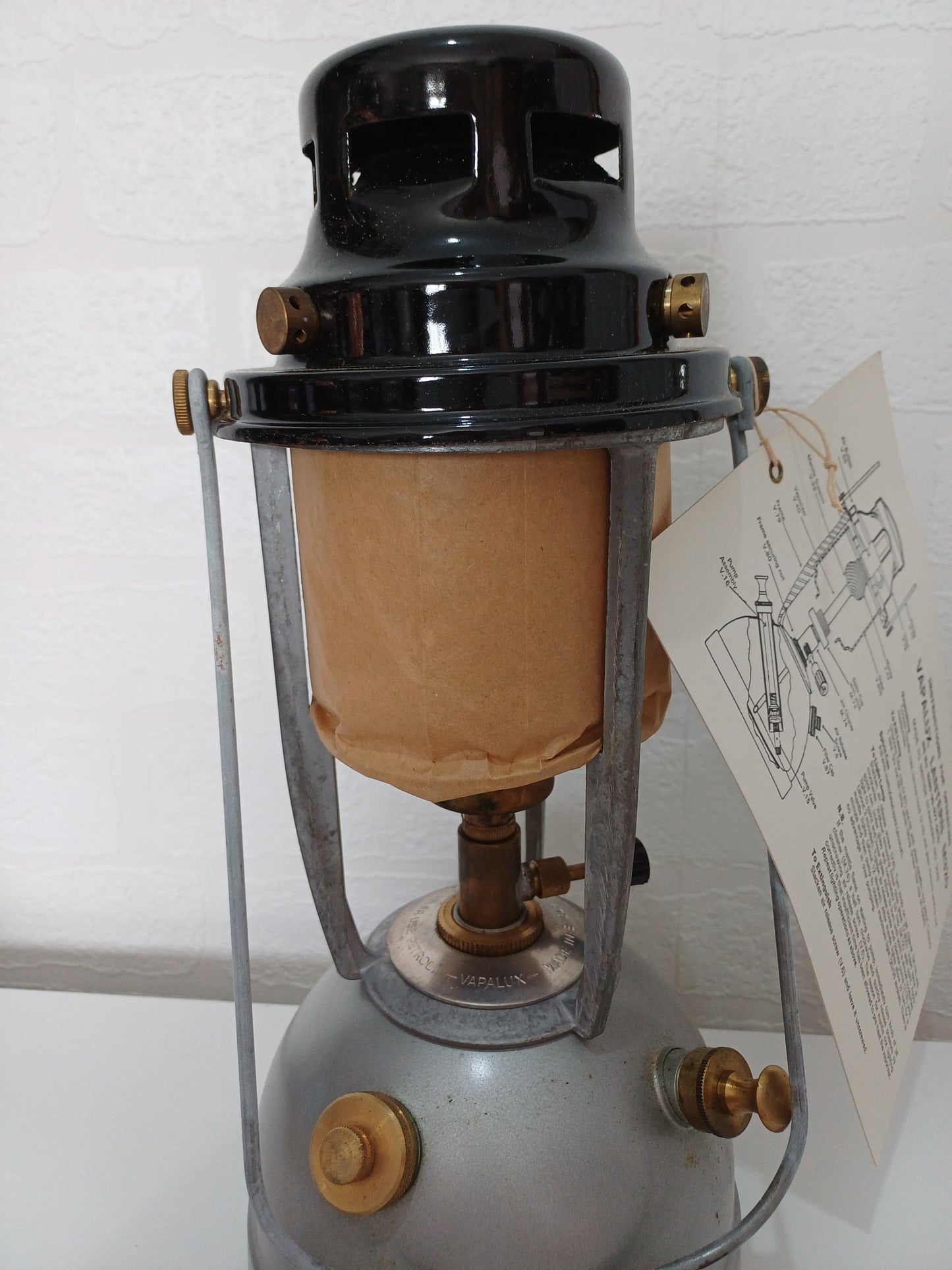 1985 British Military Trade Pack – Willis & Bates M320 Kerosene Lantern – Excellent Open Box Condition