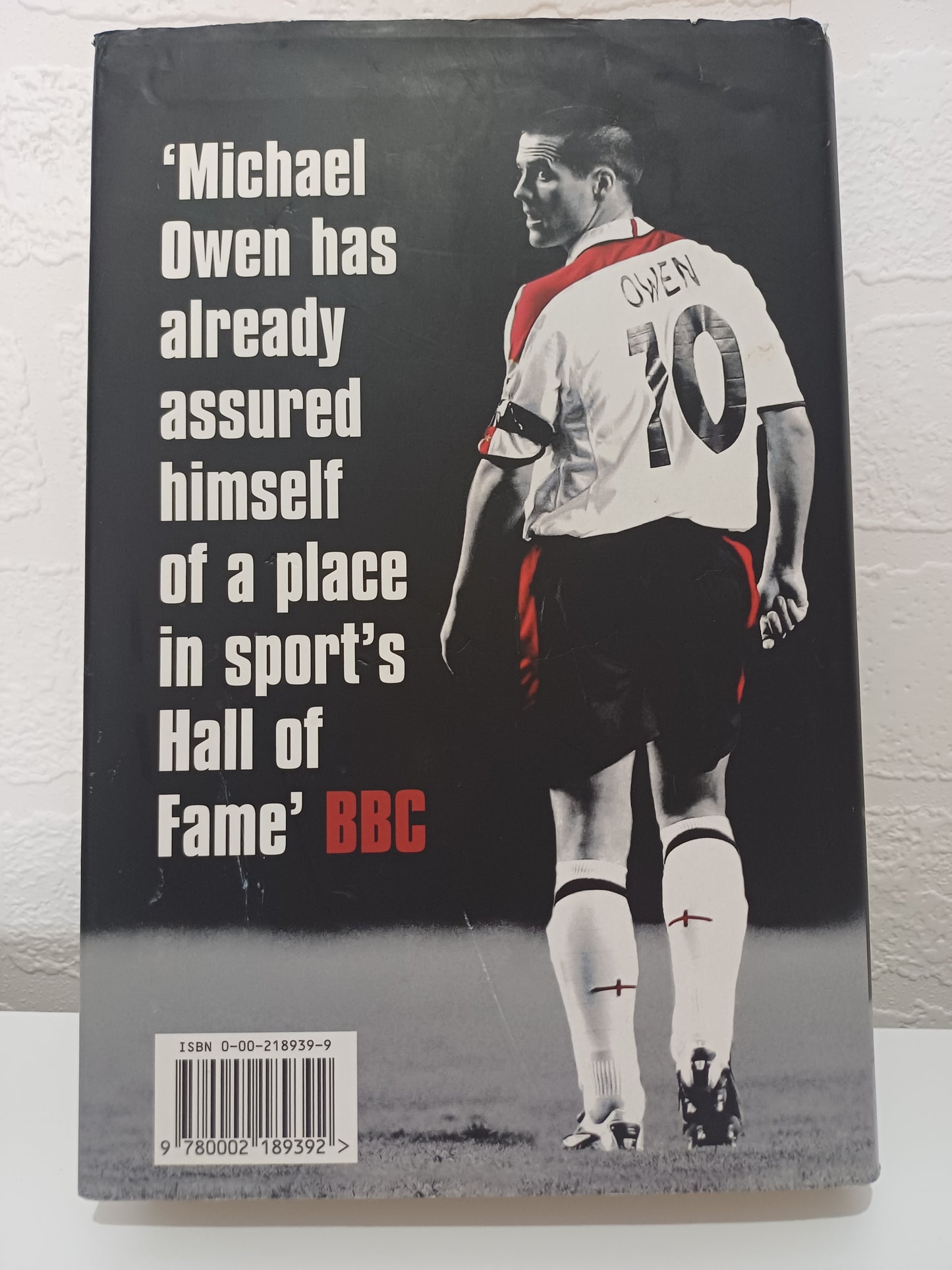Michael Owen Off the Record My Autobiography Hardback - Good Condition
