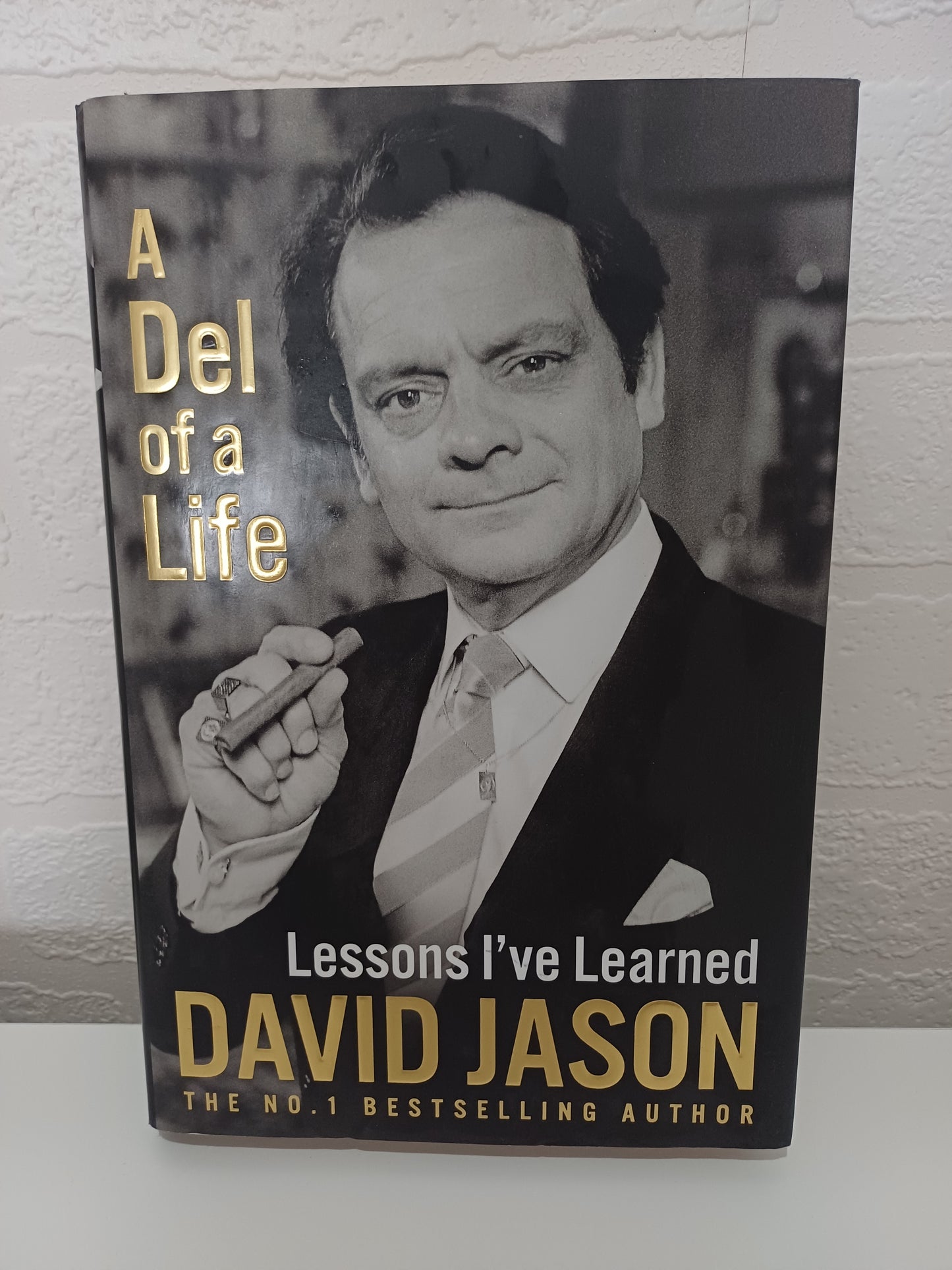 David Jason A Del of a Life Hardback - Good Condition (Damage to Back Cover)