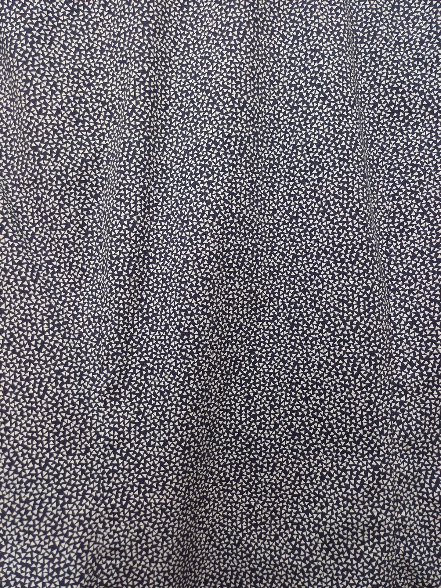 Men's Shirt Diesel Navy Blue & White Geometric Slim Fit Approx. Medium Approx. 19" PTP - Very Good Condition