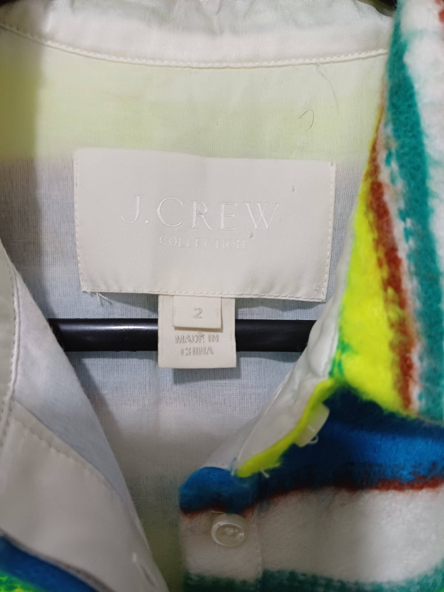 Women's Top J.Crew Multicoloured Festival Print US 2 / UK 6-10 - Very Good Condition