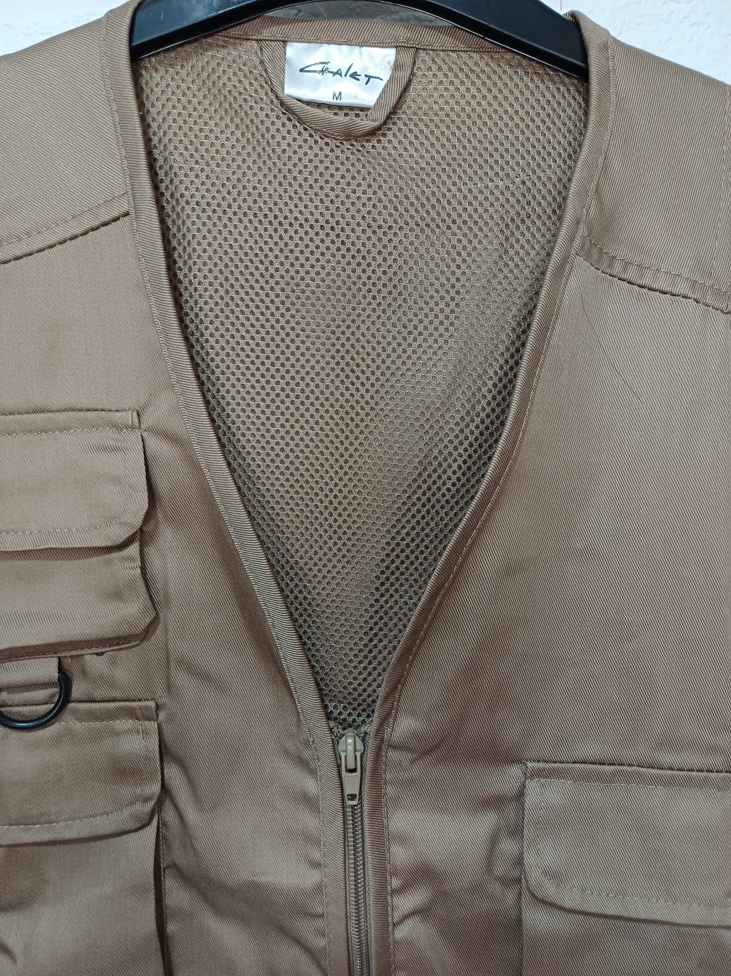 Men's Fishing Vest/Gilet Chalet Medium Approx. 22" PTP - New Without Tags
