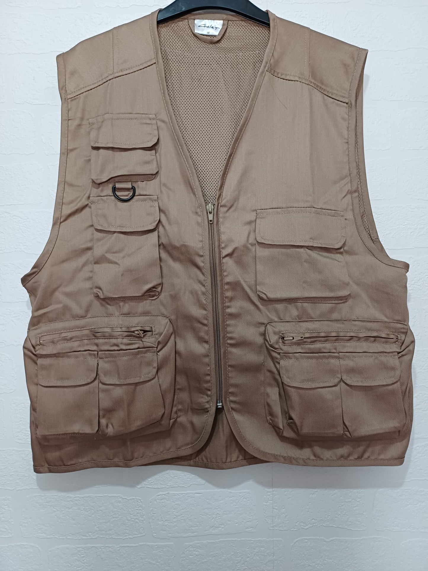 Men's Fishing Vest/Gilet Chalet Medium Approx. 22" PTP - New Without Tags